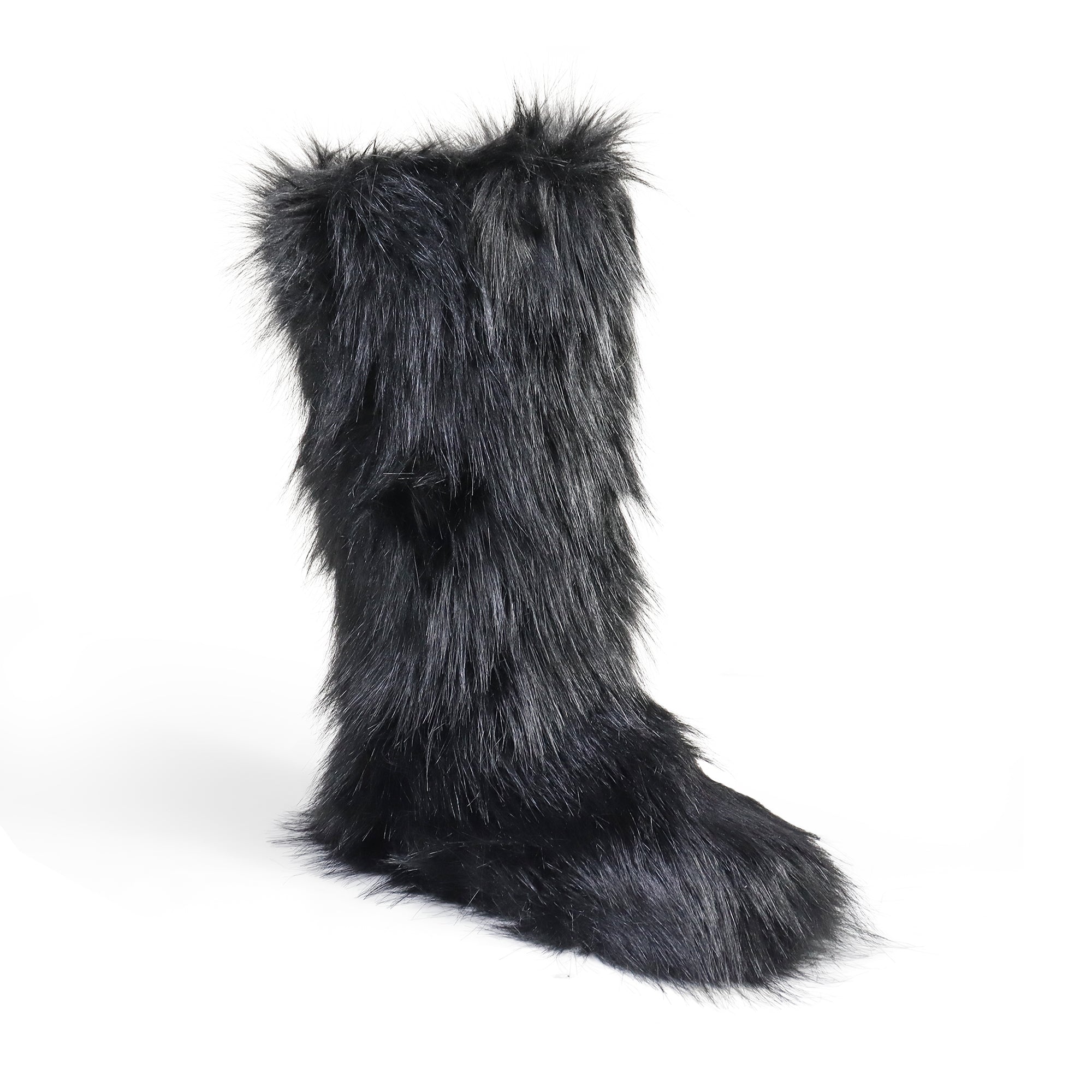 FONDA-5 FURRY SNOW BOOT BLACK