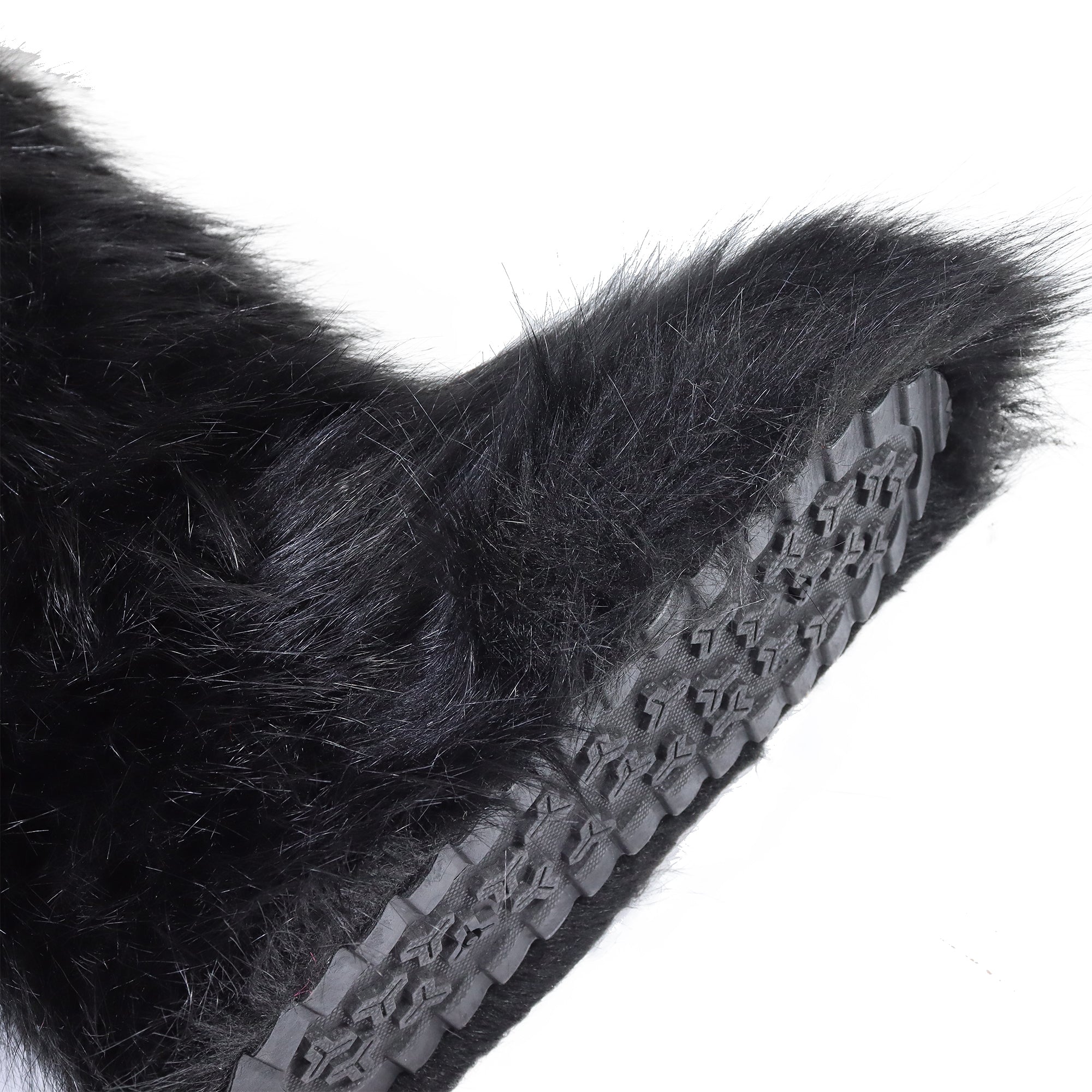 FONDA-5 FURRY SNOW BOOT BLACK