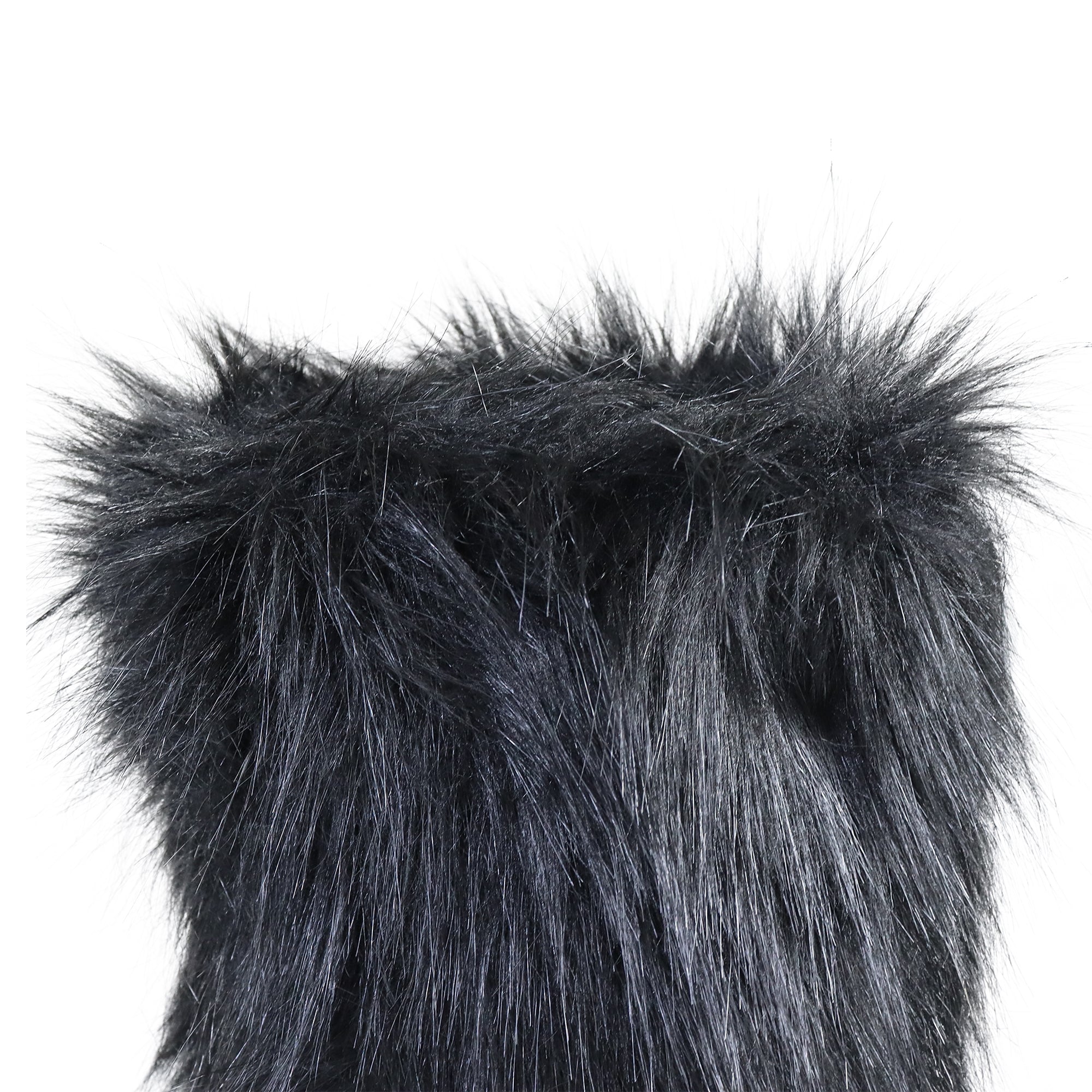 FONDA-5 FURRY SNOW BOOT BLACK
