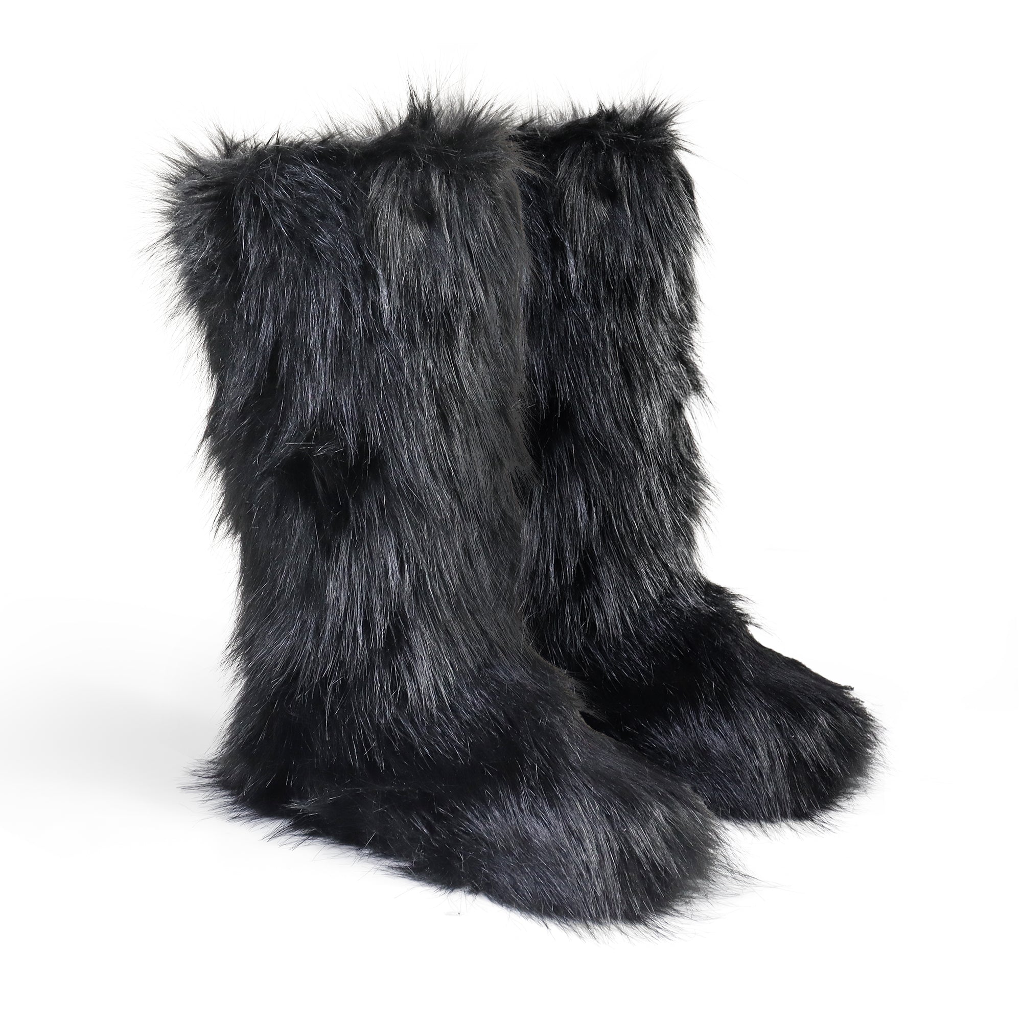 FONDA-5 FURRY SNOW BOOT BLACK