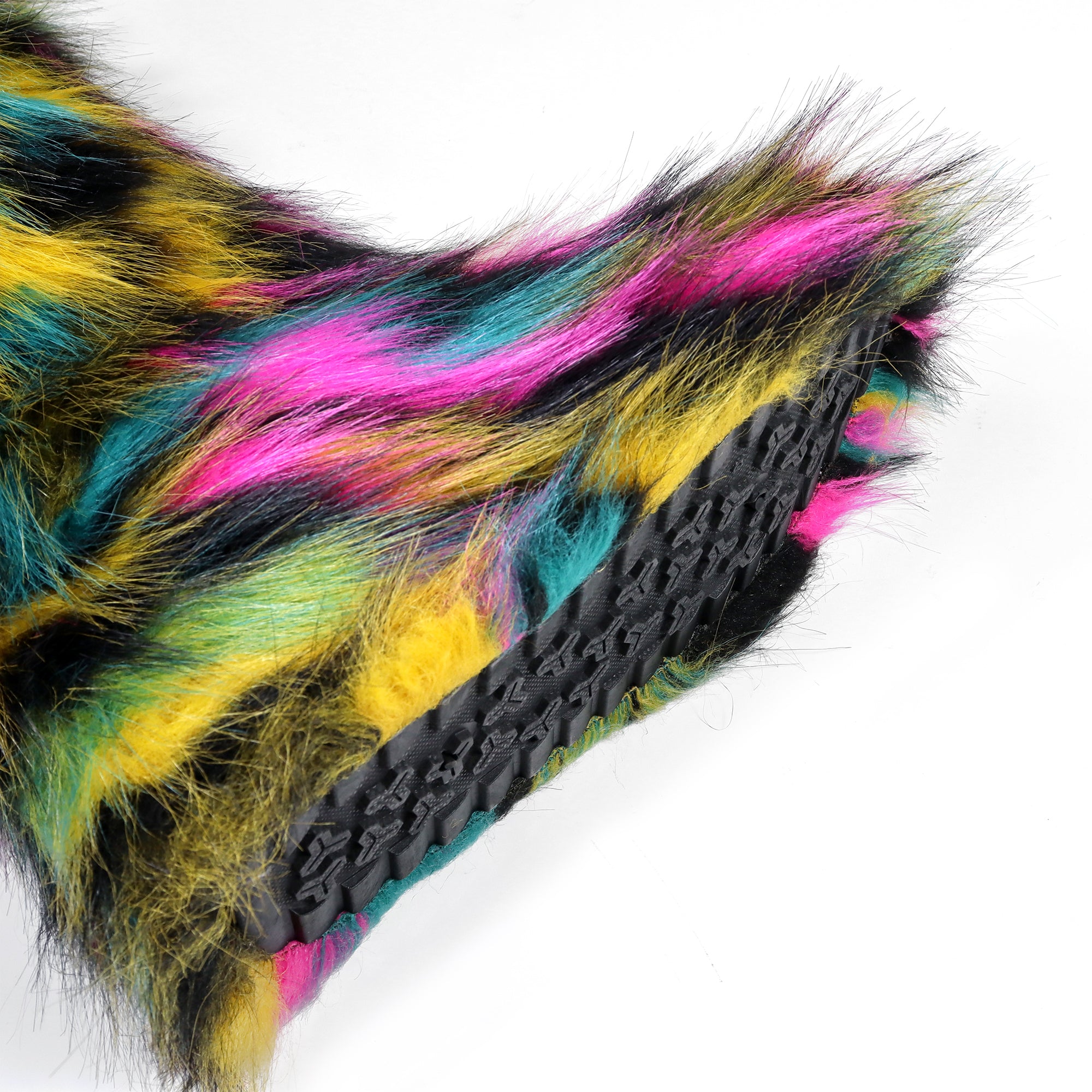 FONDA-5 FURRY SNOW BOOT RAINBOW