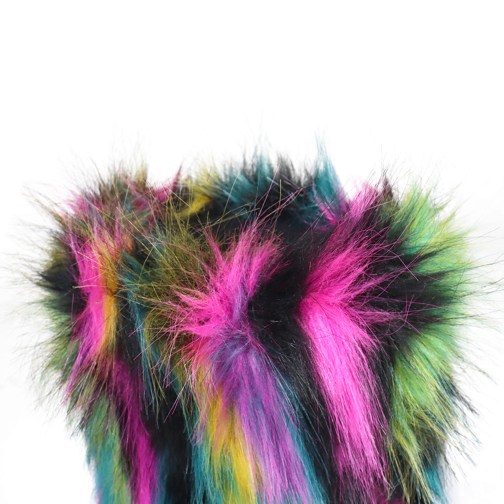 FONDA-5 FURRY SNOW BOOT RAINBOW