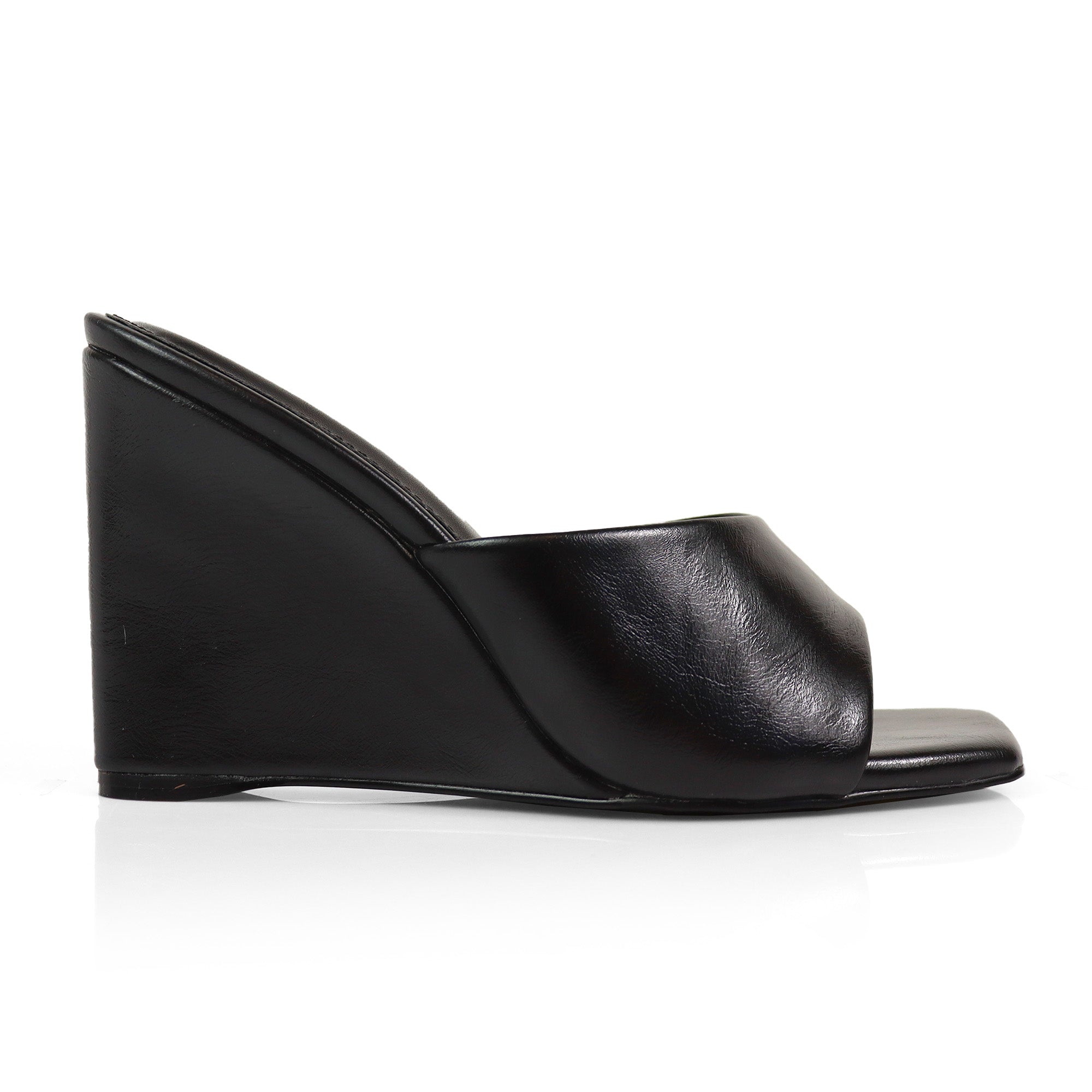 GILDA-4 WEDGE MULE BLACK