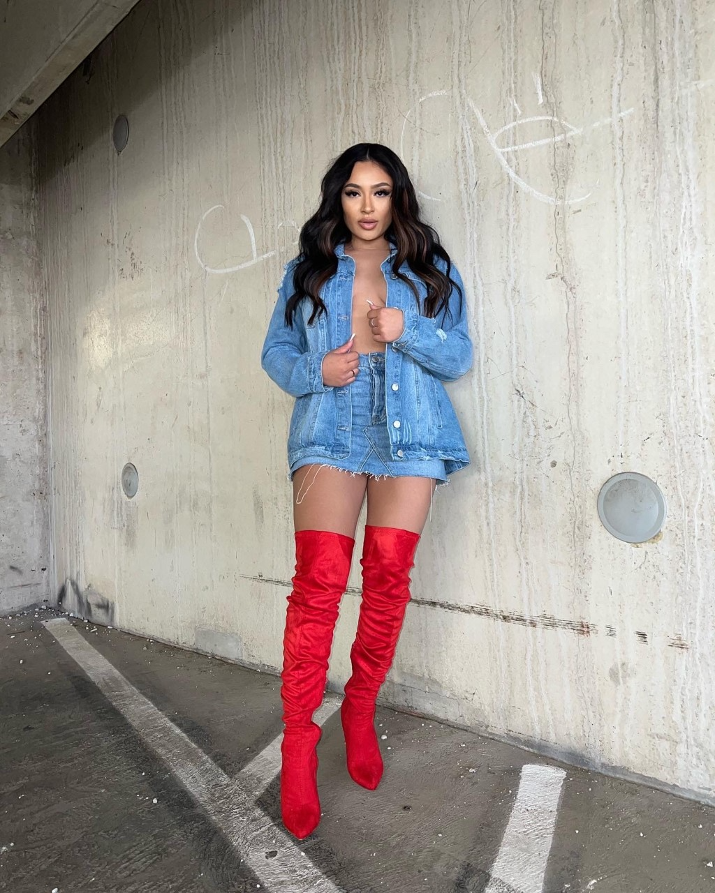 GISELE-7 STRETCHY KNEE-HIGH POINTY TOE BOOT - STARLIGHT