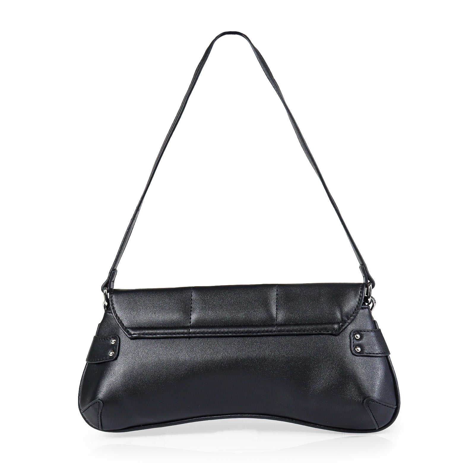 H-LOCK PADDED SHOULDER BAG - BLACK