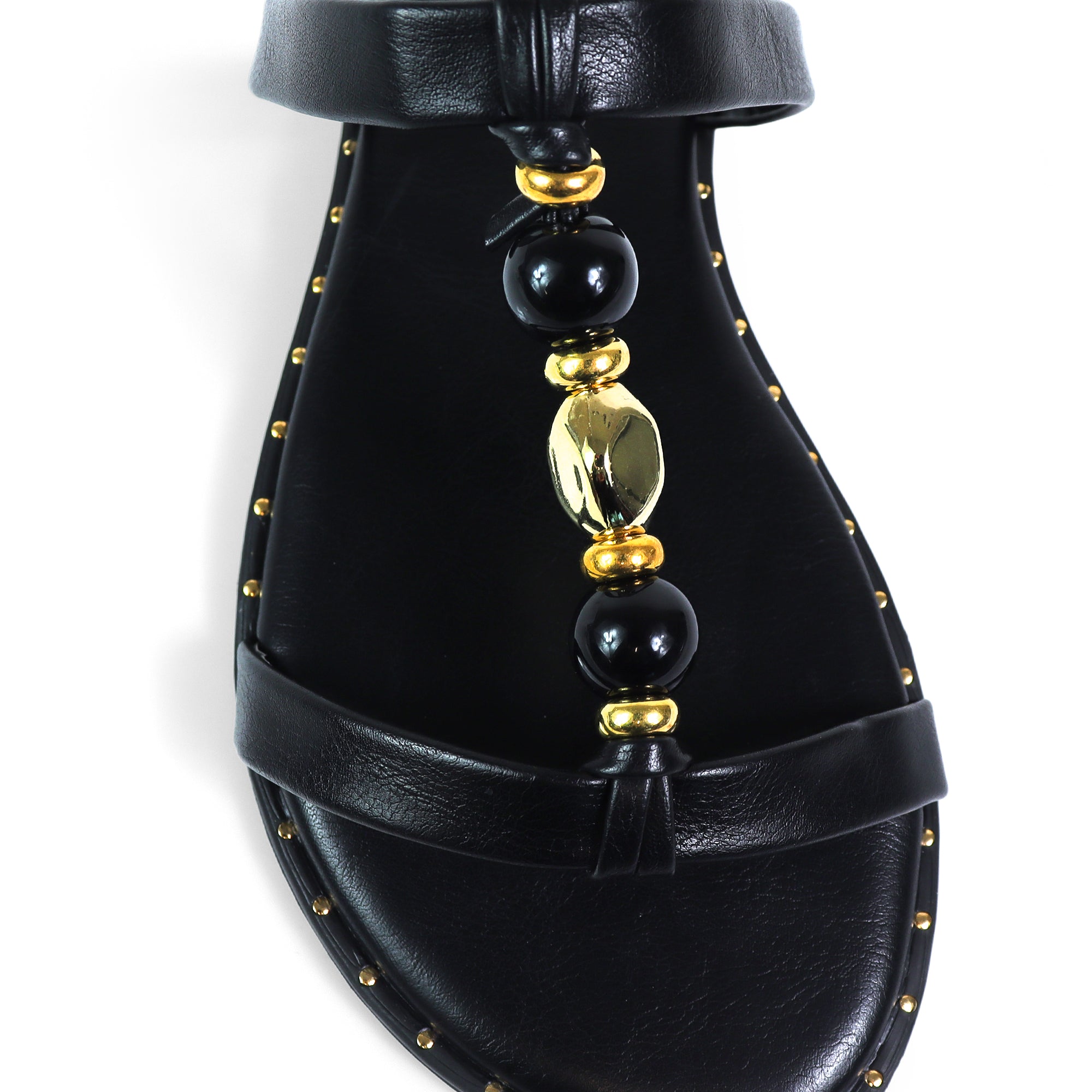 HARRODS-1 STONE COMFORT SLIDE BLACK