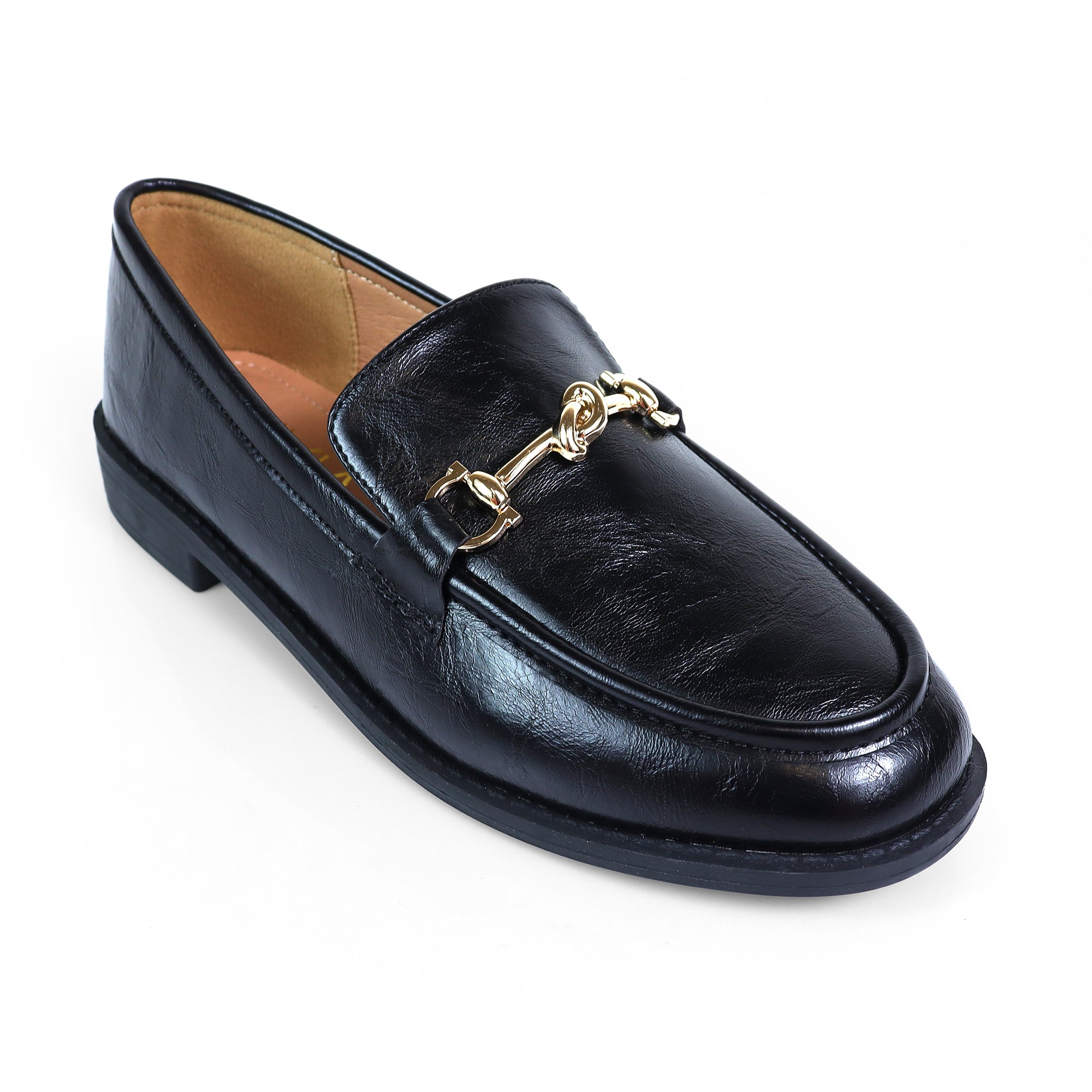 HILTON-2 KNOT BUCKLE LOAFER BLACK