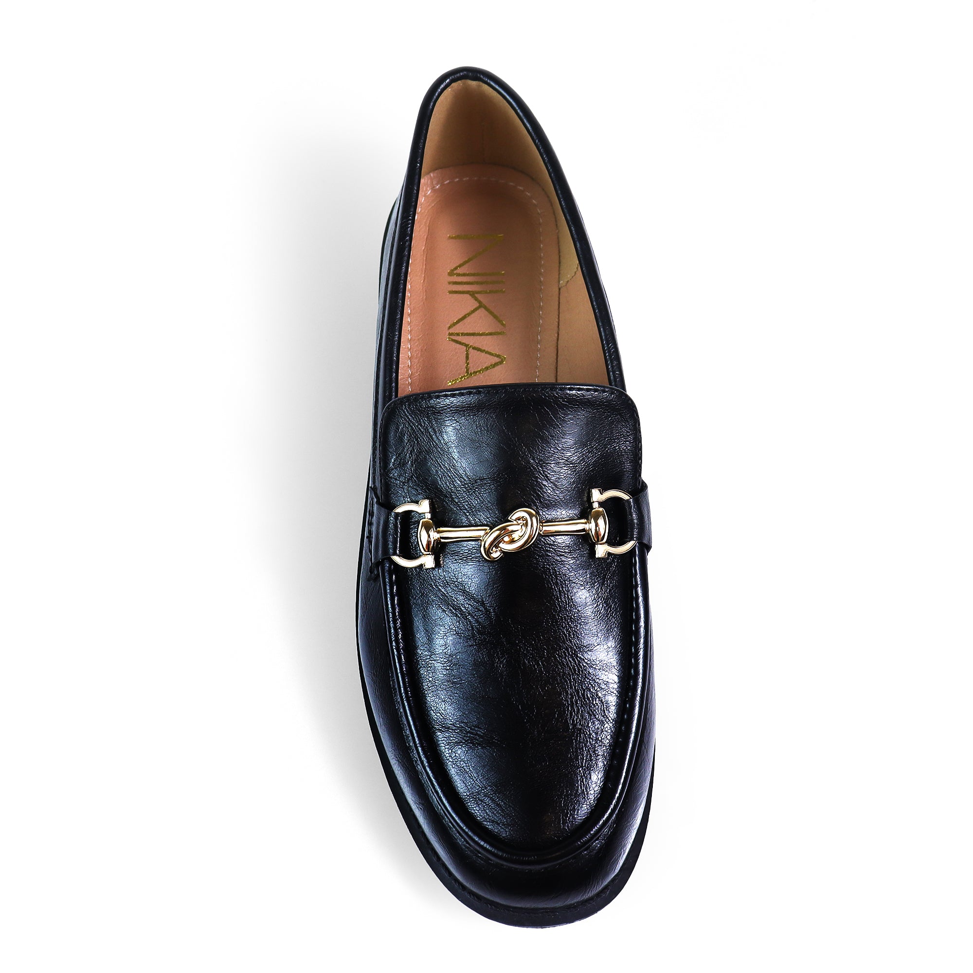 HILTON-2 KNOT BUCKLE LOAFER BLACK