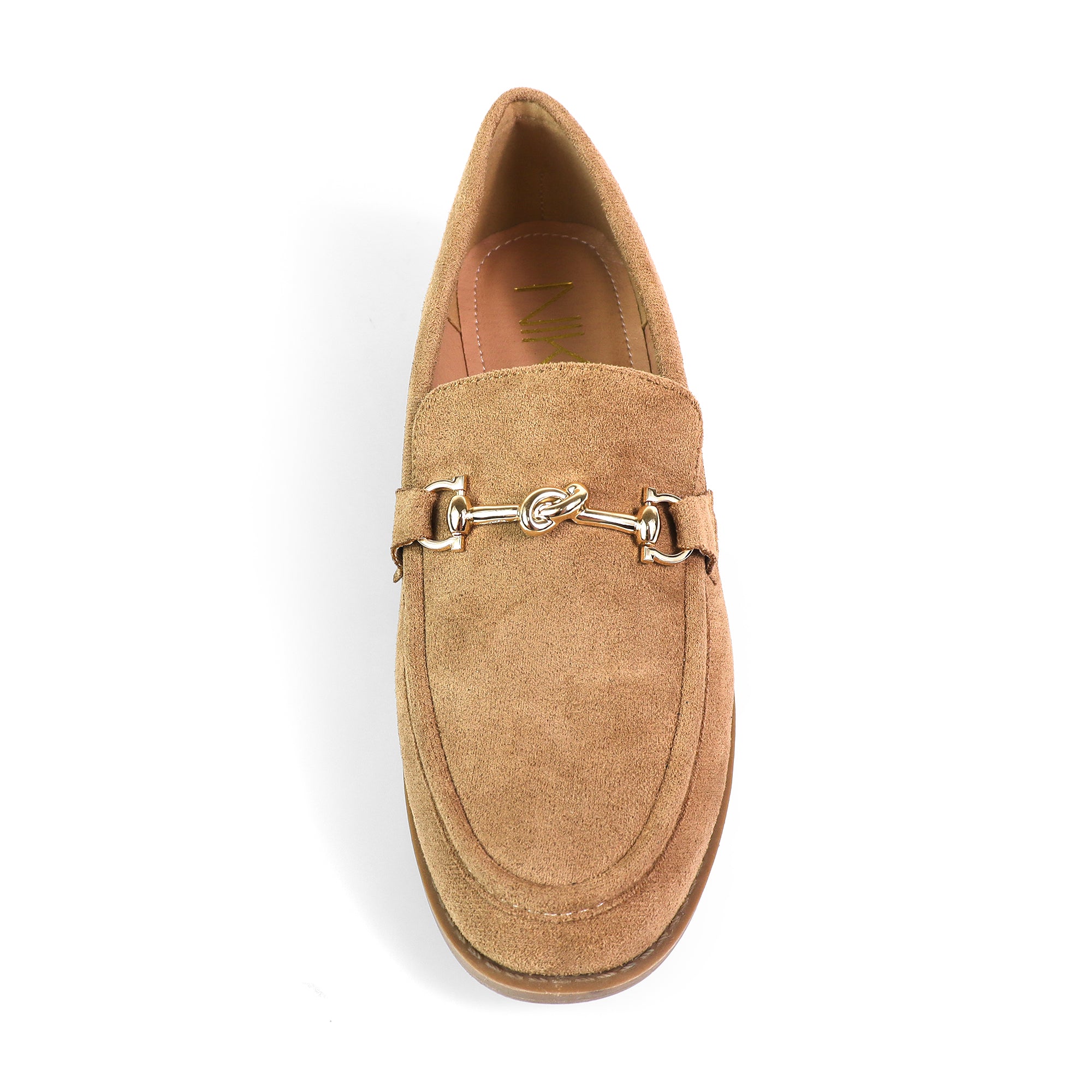 HILTON-2 KNOT BUCKLE LOAFER LIGHT TAN SUEDE