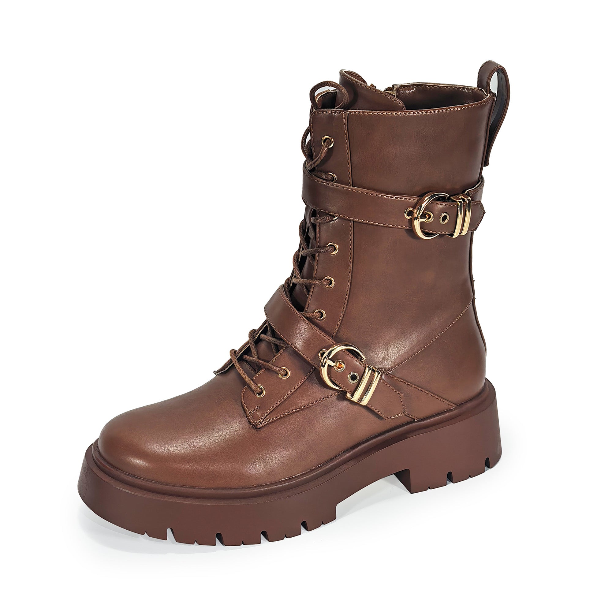 JACQUEMUS-1 MOTOR LUG SOLE BOOTS CONGAC