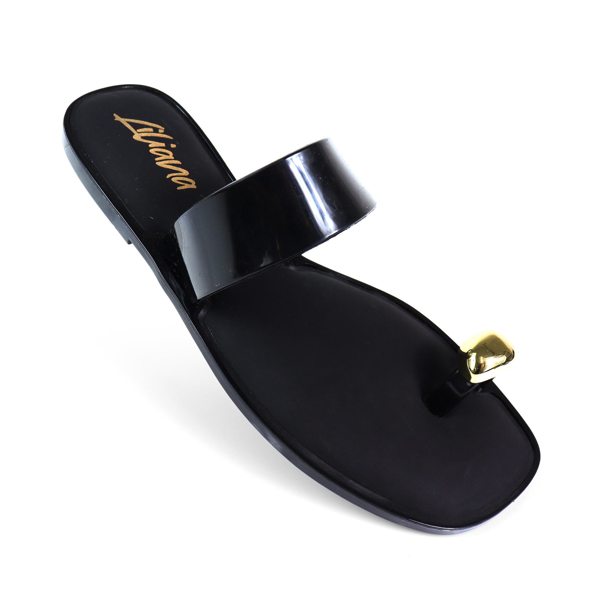 JELLI-114 TOE RING JELLY BLACK