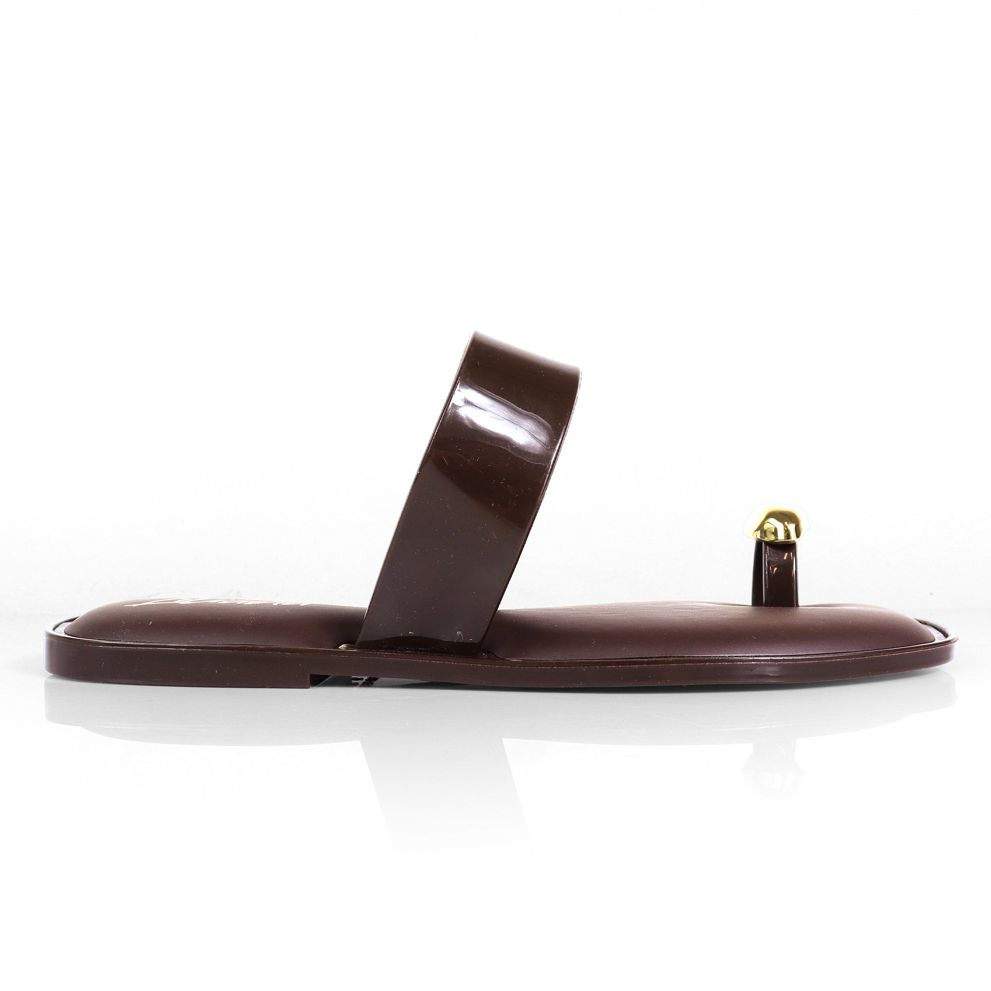JELLI-114 TOE RING JELLY CHOCOLATE
