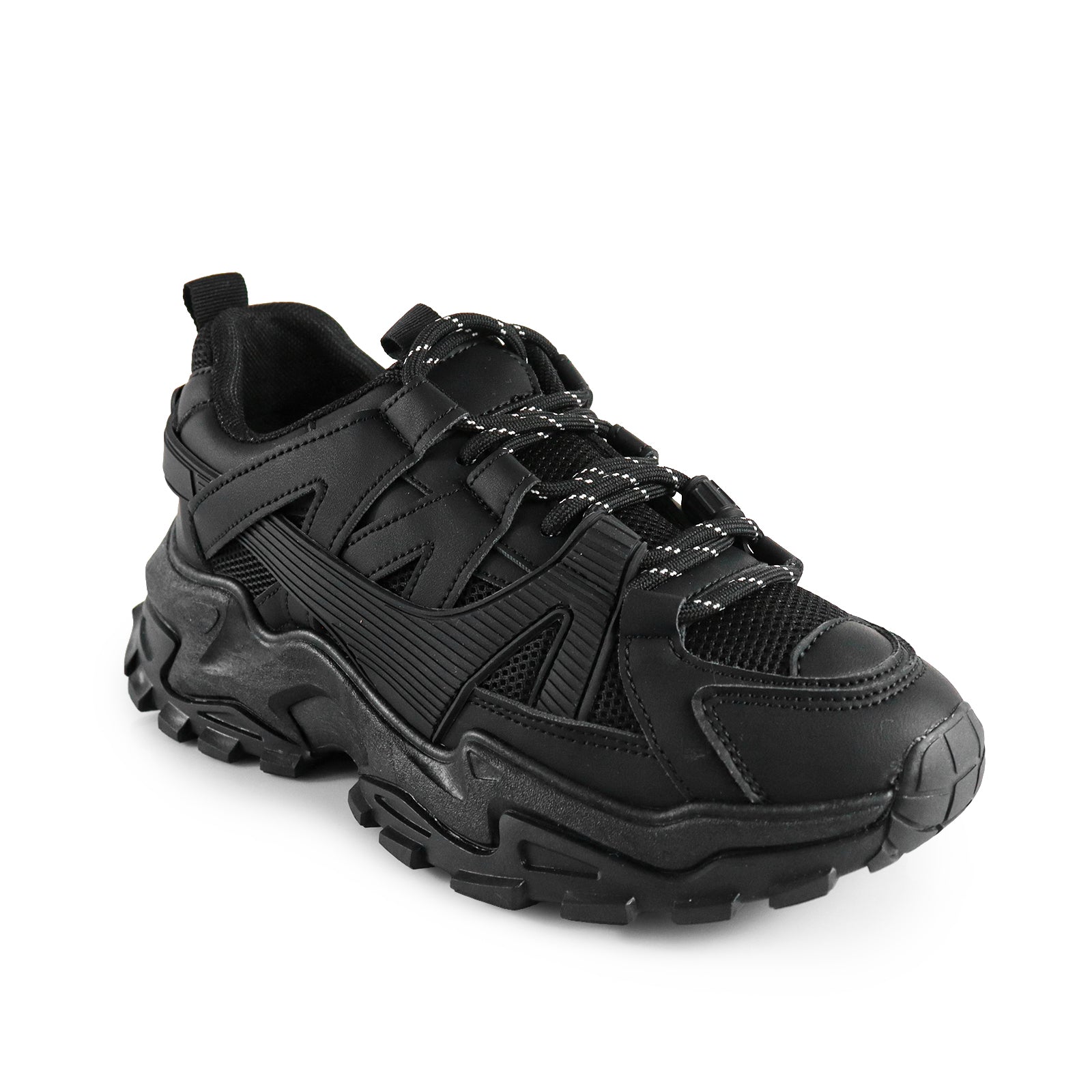KEYS-1 SPORTY RETRO SNEAKER BLACK