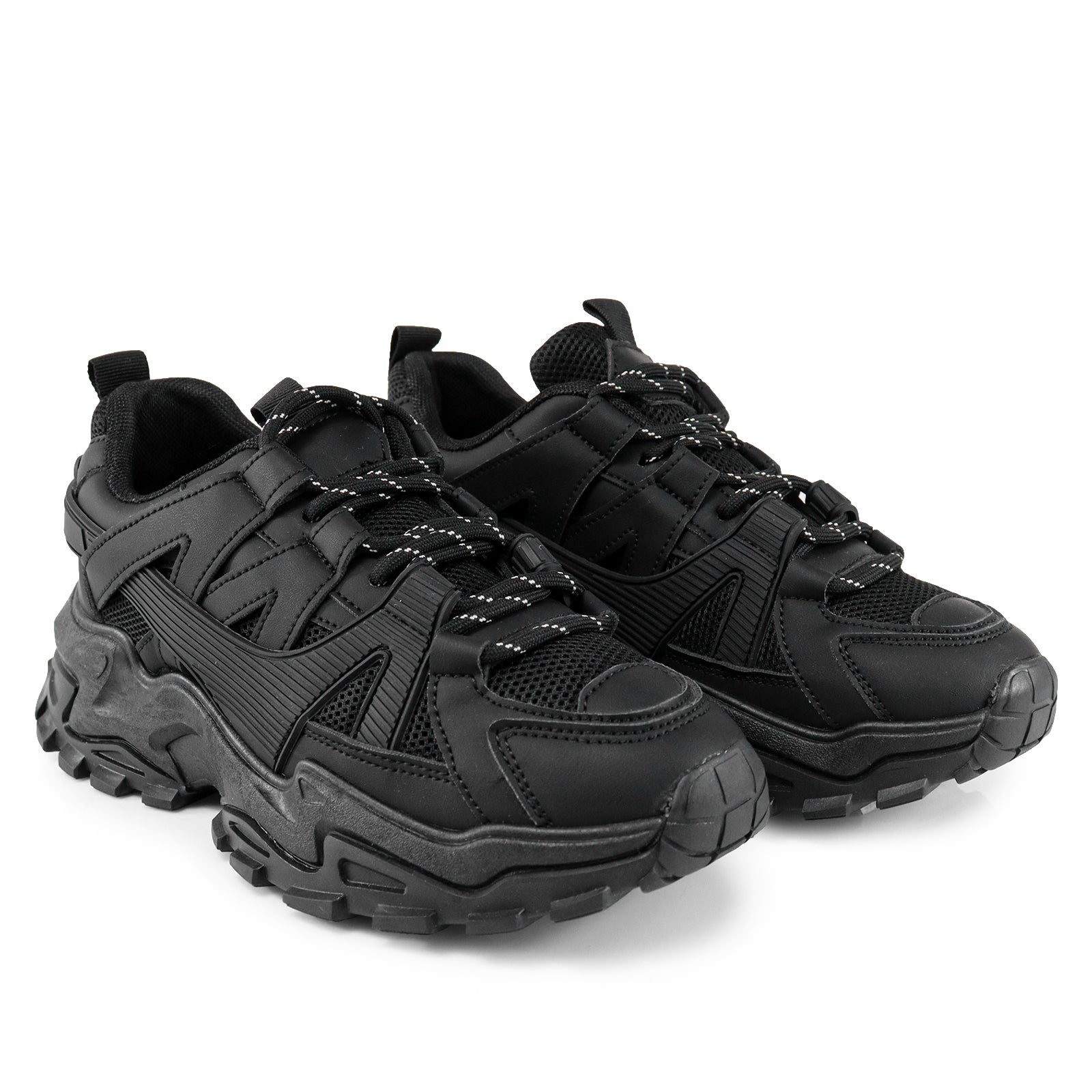 KEYS-1 SPORTY RETRO SNEAKER BLACK
