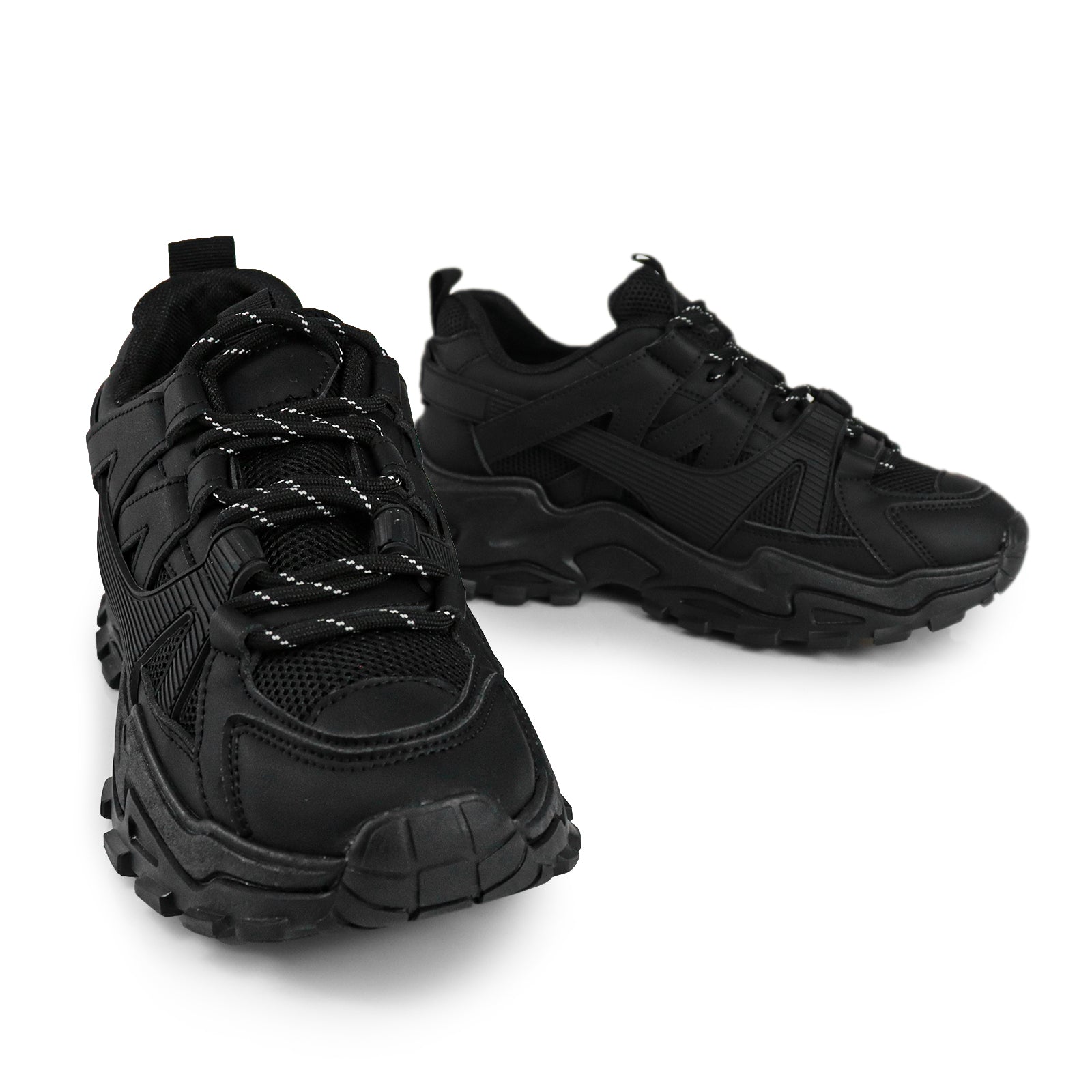 KEYS-1 SPORTY RETRO SNEAKER BLACK