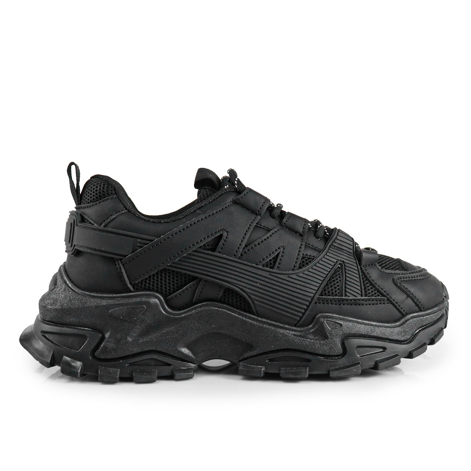 KEYS-1 SPORTY RETRO SNEAKER BLACK