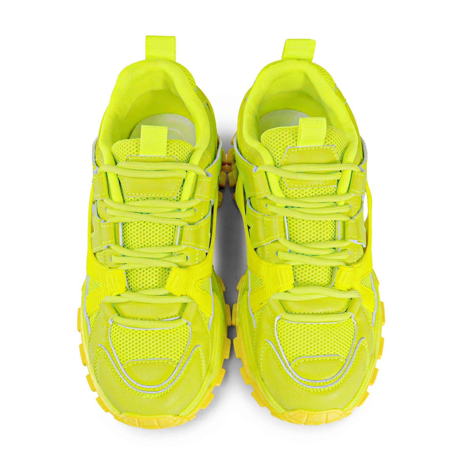 KEYS-1 SPORTY RETRO SNEAKER LIME