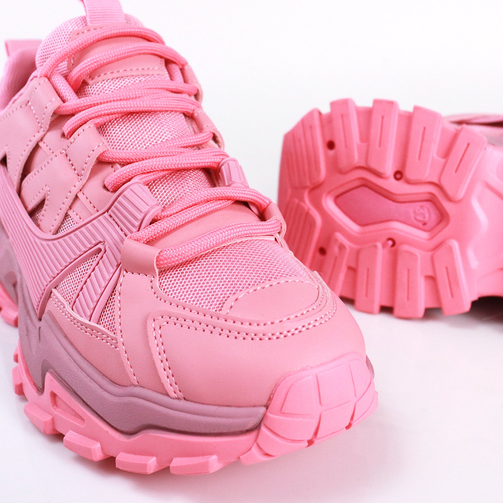 KEYS-1 SPORTY RETRO SNEAKER PINK