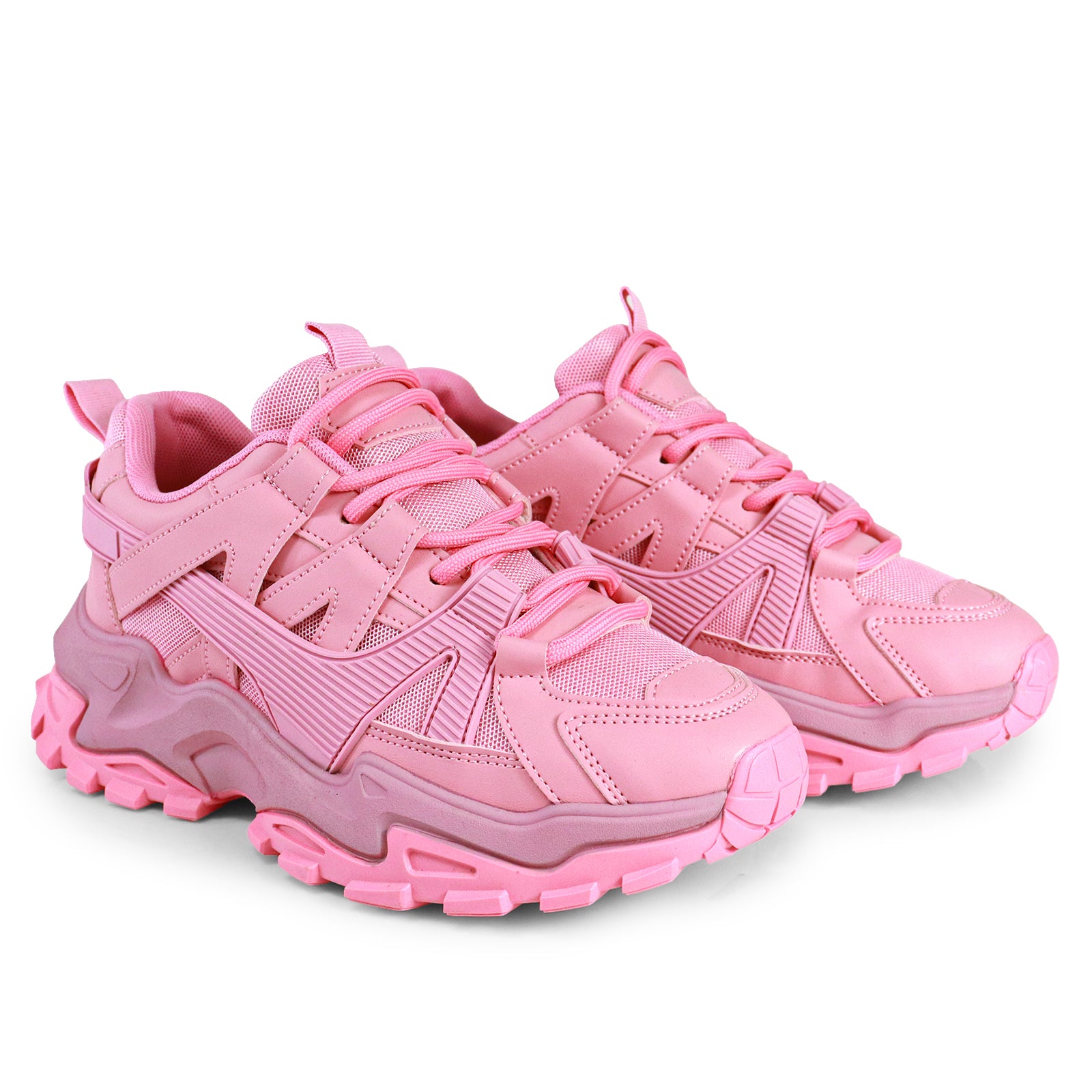 KEYS-1 SPORTY RETRO SNEAKER PINK