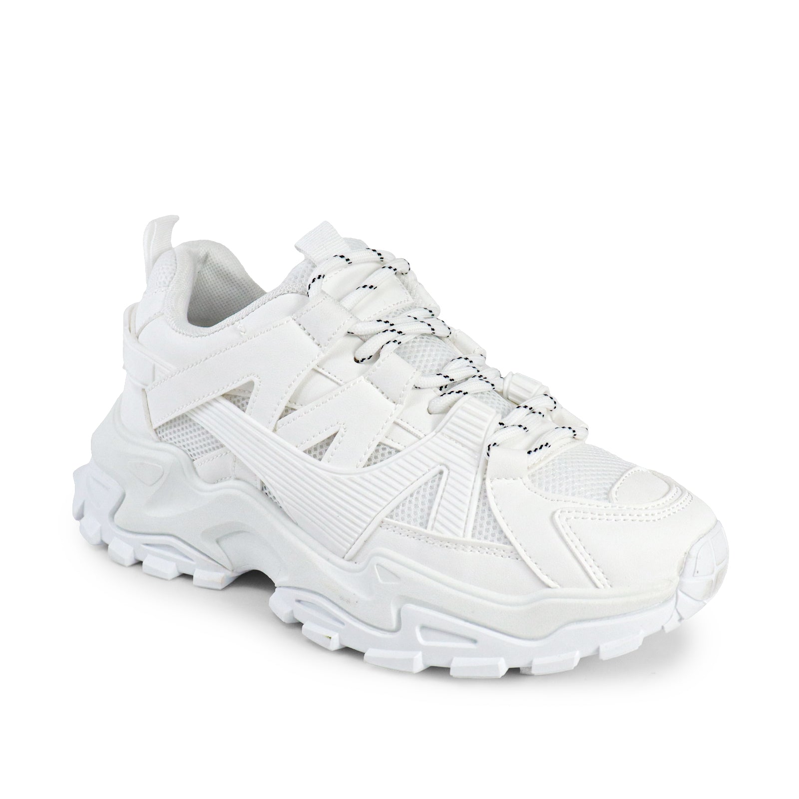 KEYS-1 SPORTY RETRO SNEAKER WHITE
