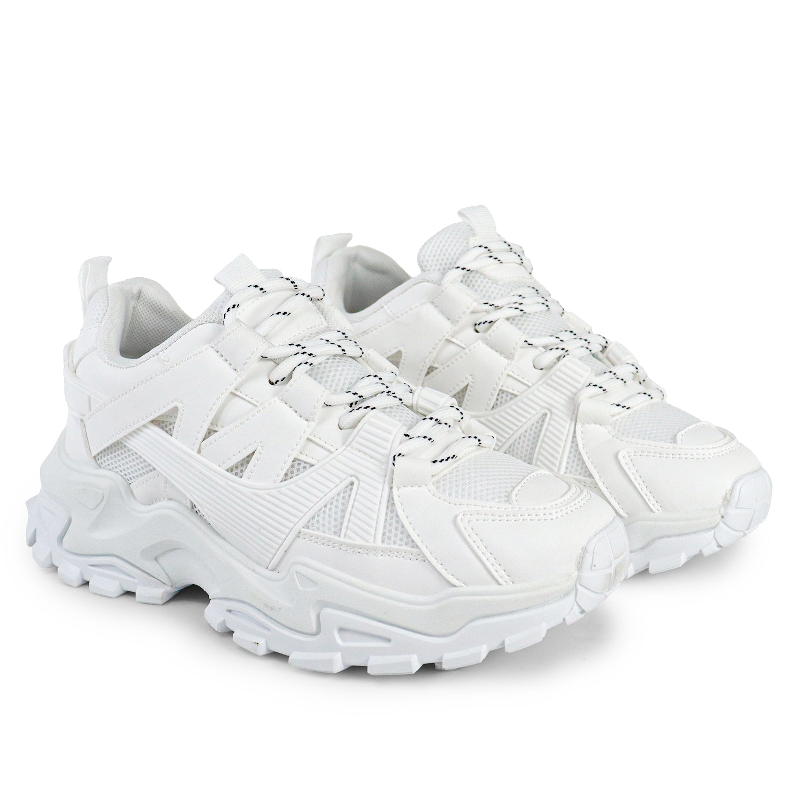 KEYS-1 SPORTY RETRO SNEAKER WHITE