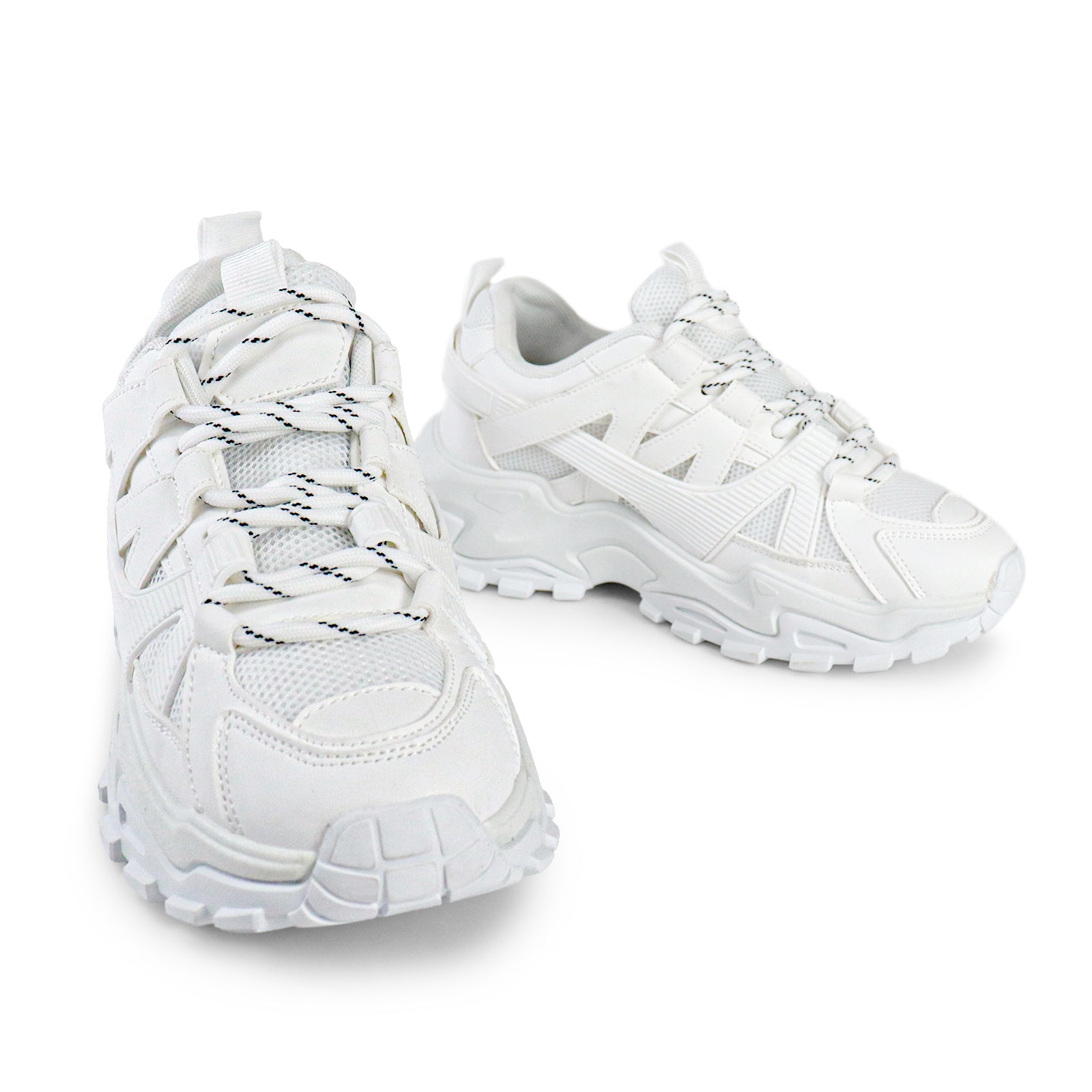 KEYS-1 SPORTY RETRO SNEAKER WHITE