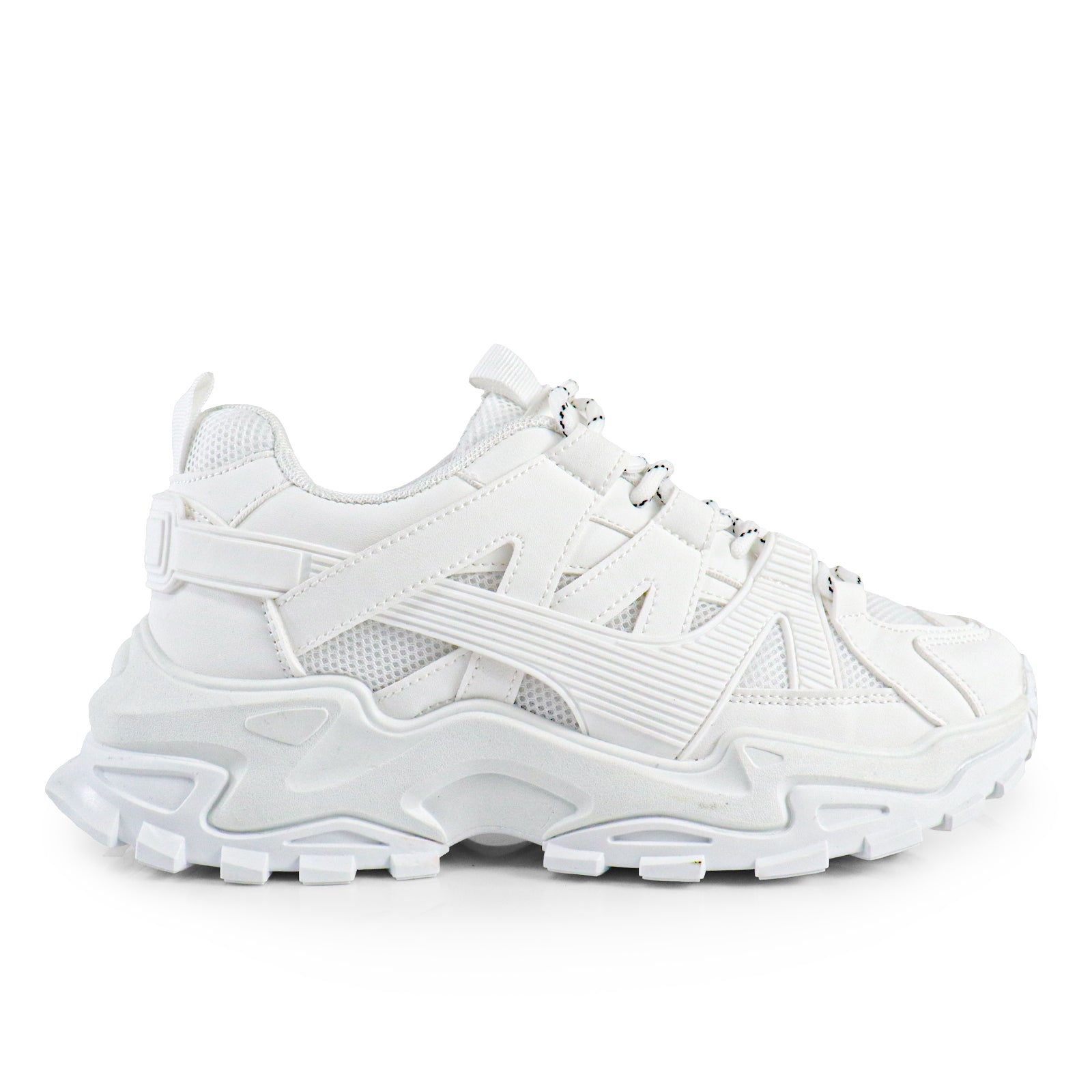KEYS-1 SPORTY RETRO SNEAKER WHITE
