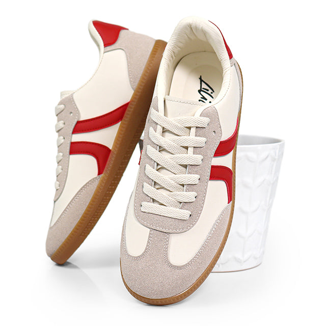 KODY-2 GUM SOLE SNEAKER WHITE/RED