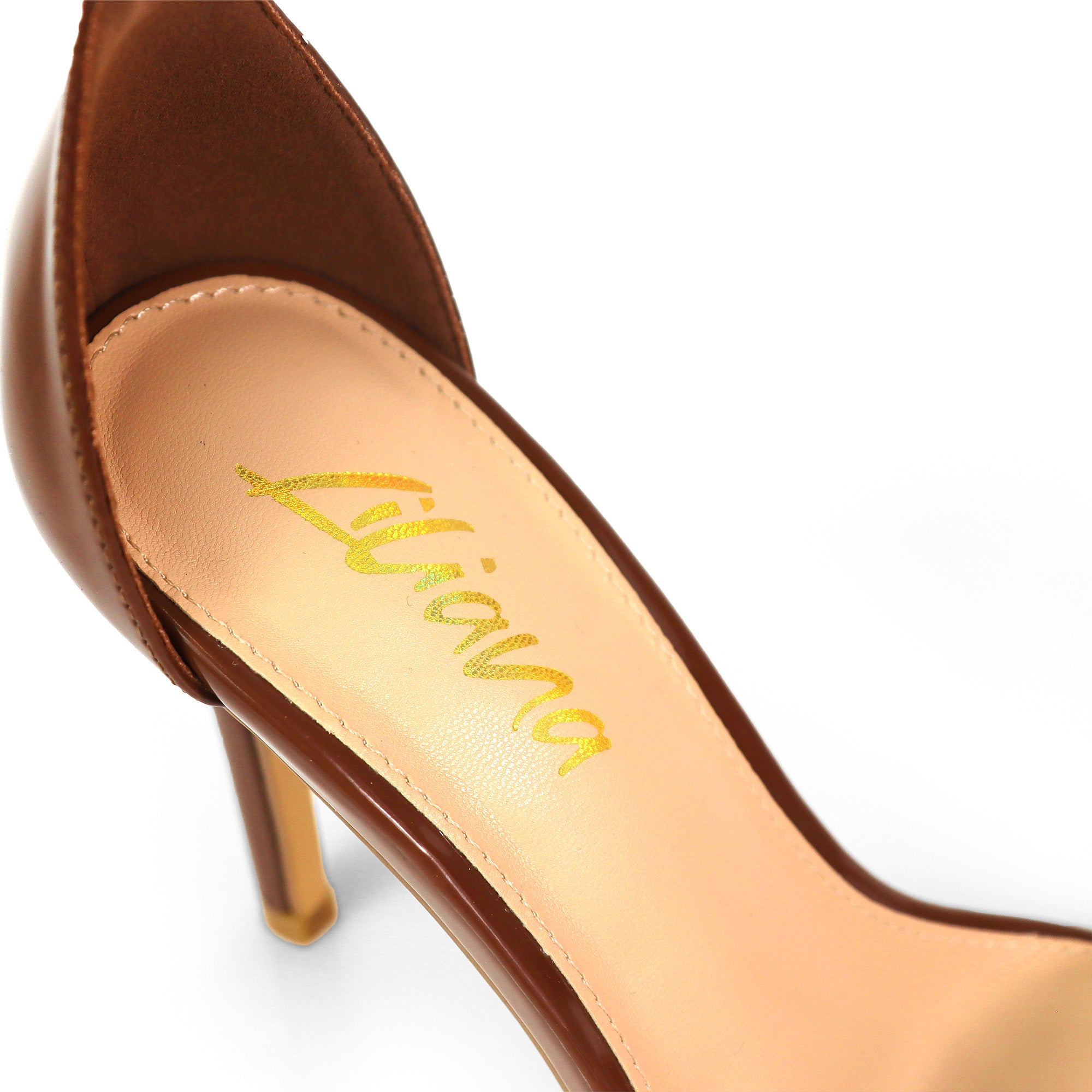 KYLIAN-1 DOUBLE ANKLE STRAP W/ HEEL BROWN