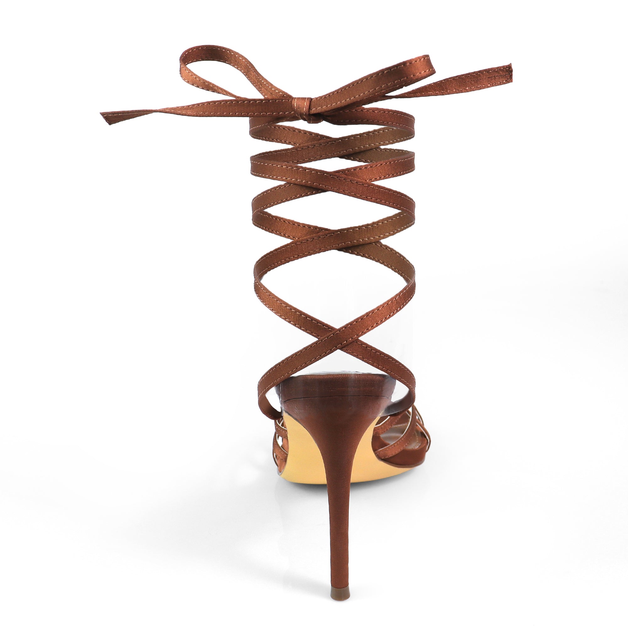LAUCIA-74 STRAP MULE W/ HEEL MOCH