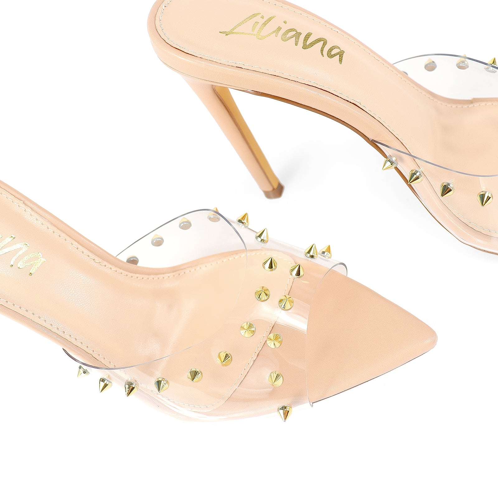 LAURENT-125 POINTY PEEP TO RIVET UPPER W HEEL CLEAR