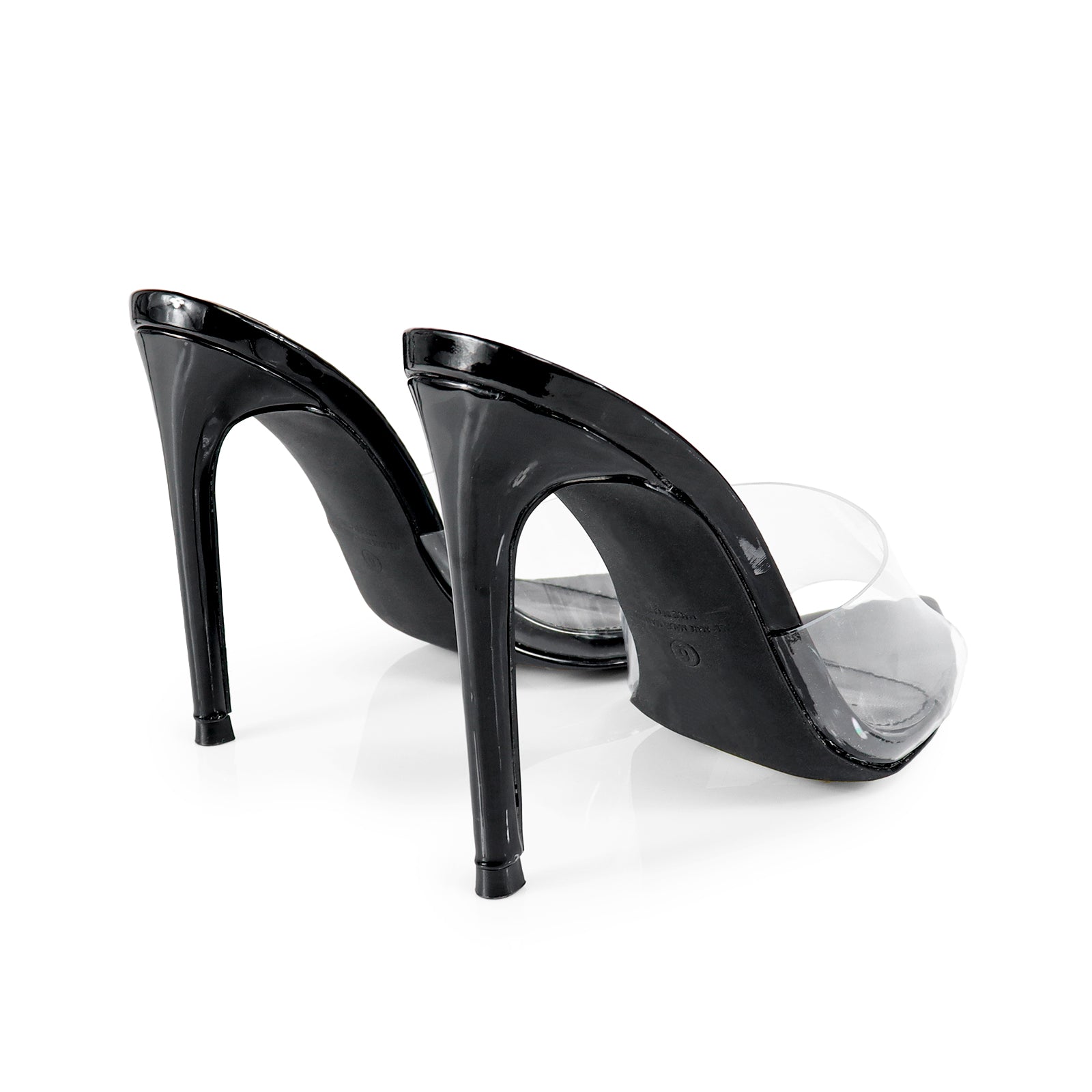 LAURENT-3 HEELED SANDAL W/ POINTY TOE BLACK