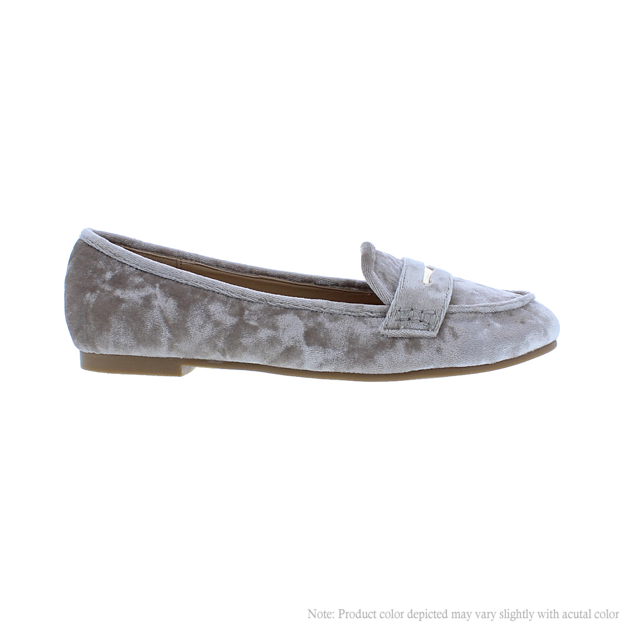 LIAM-1 MOCCASIN MULE SLIP ON LOAFER SHOES-BEIGE