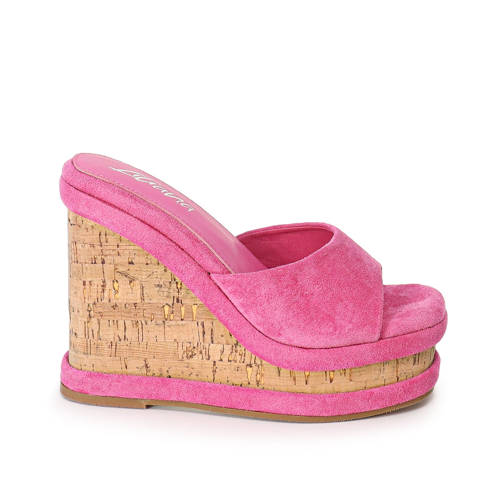 MADELINE-1 PLATFORM METAL CUP HEEL WITH ANKLE-PINK