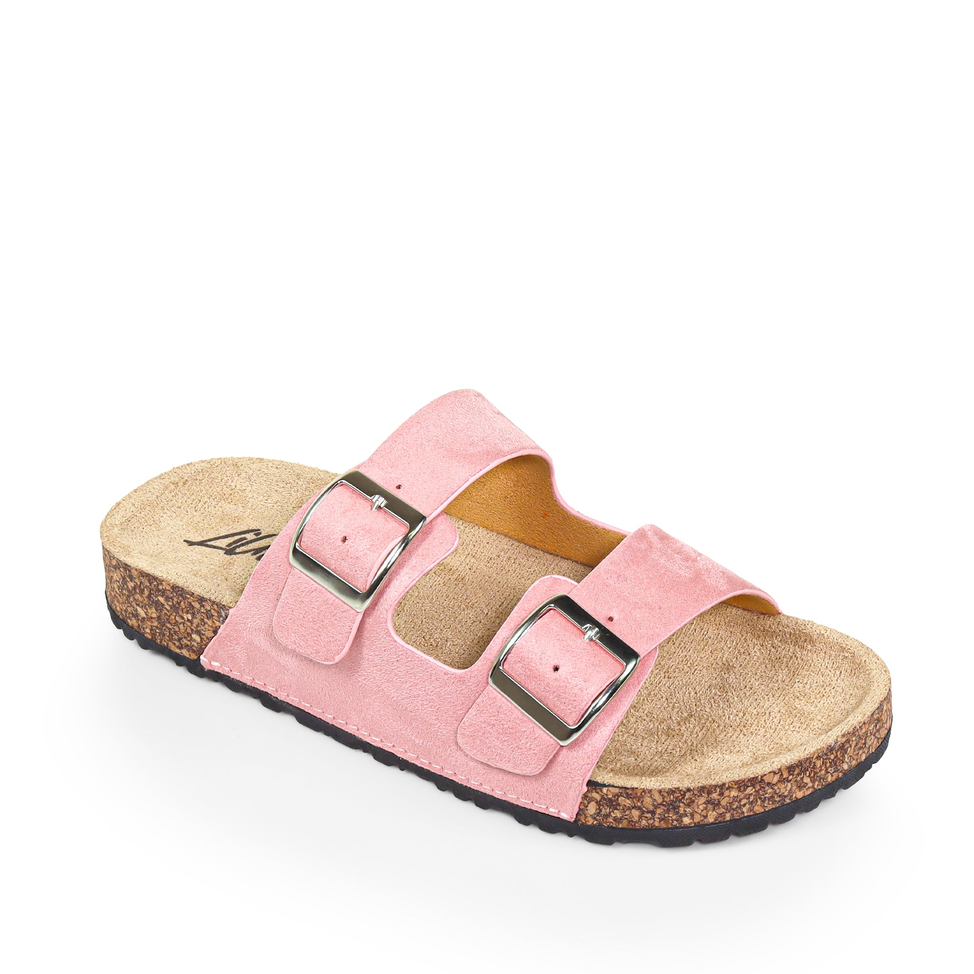 MADIX-1 DOUBLE BUCKLE PLATFORM SANDAL BLUSH