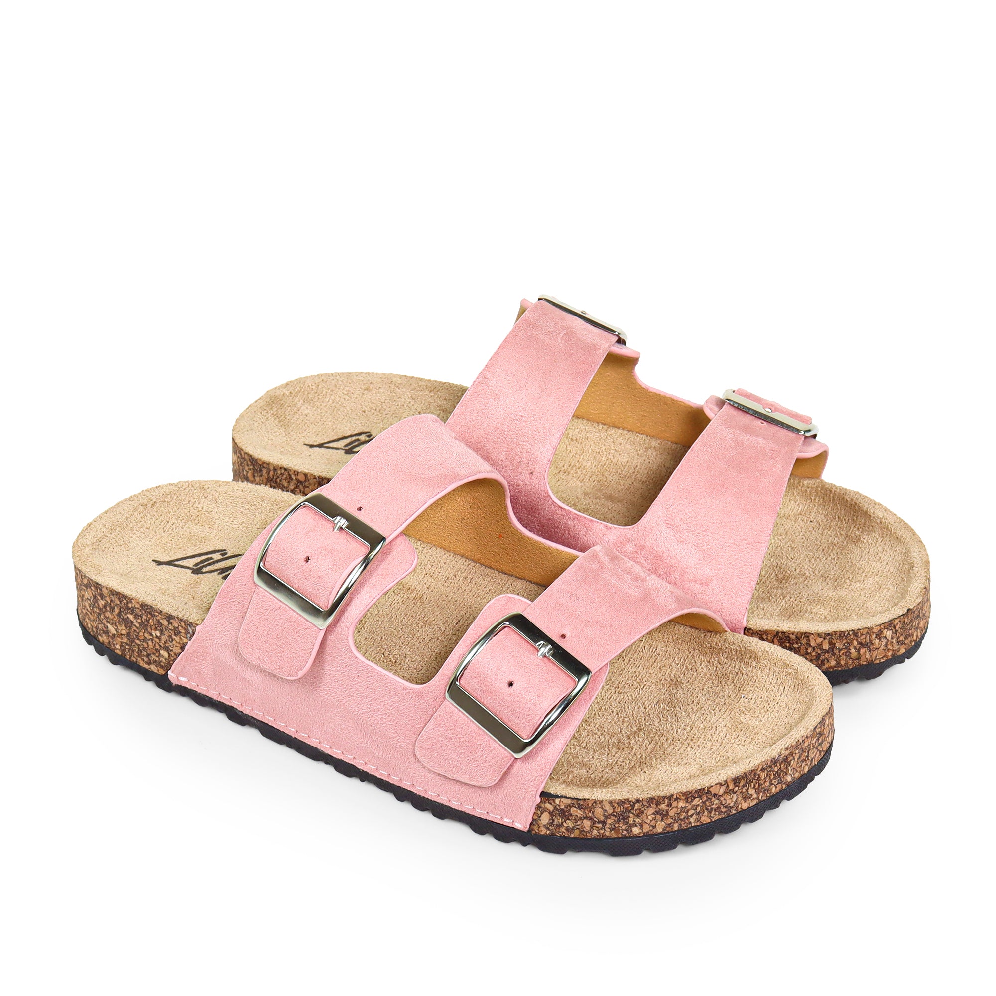 MADIX-1 DOUBLE BUCKLE PLATFORM SANDAL BLUSH