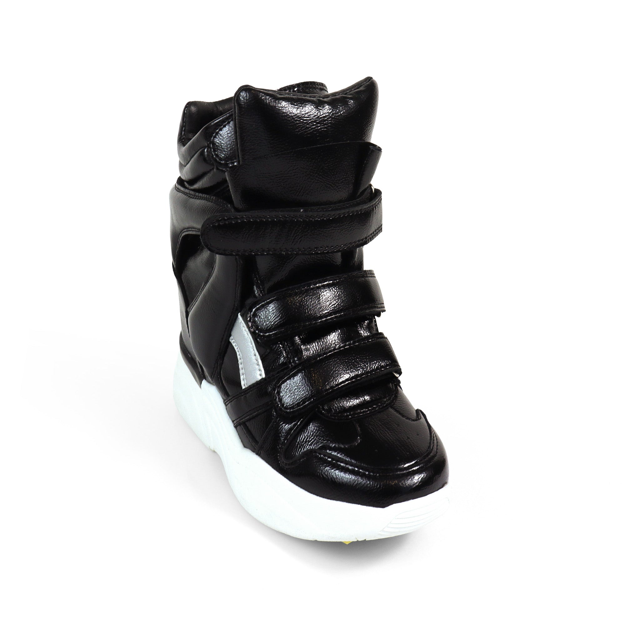 MARANTO-3 SPORTY SNEAKER WEDGE BLACK