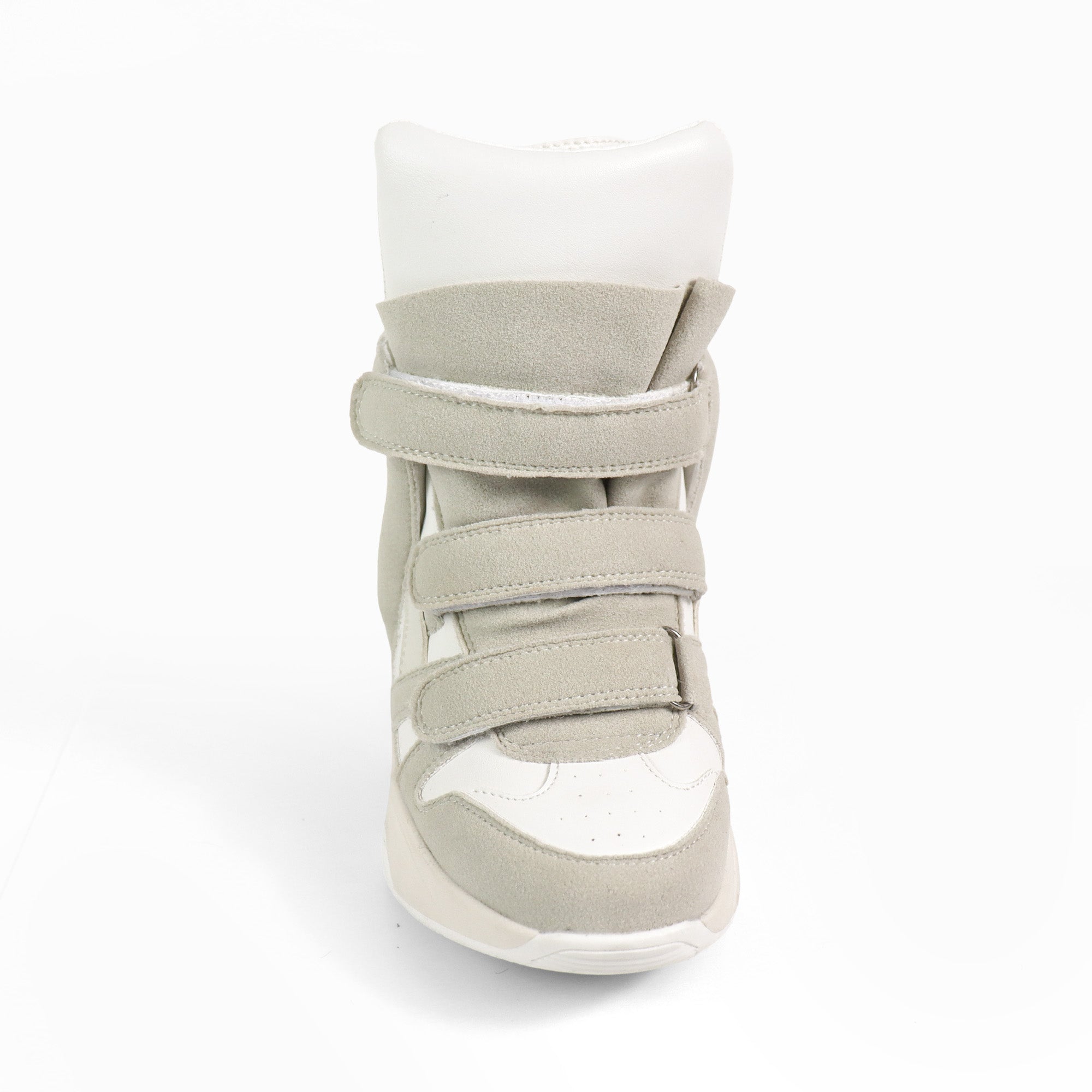 MARANTO-3 SPORTY SNEAKER WEDGE BONE SUEDE