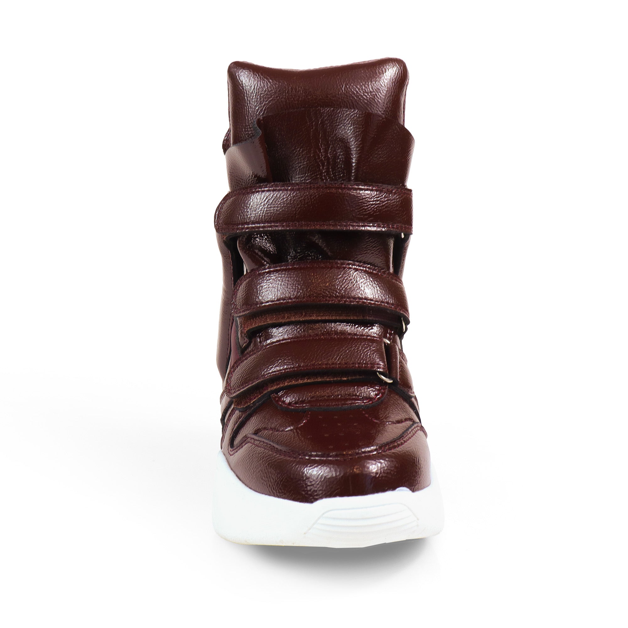MARANTO-3 SPORTY SNEAKER WEDGE BURGUNDY