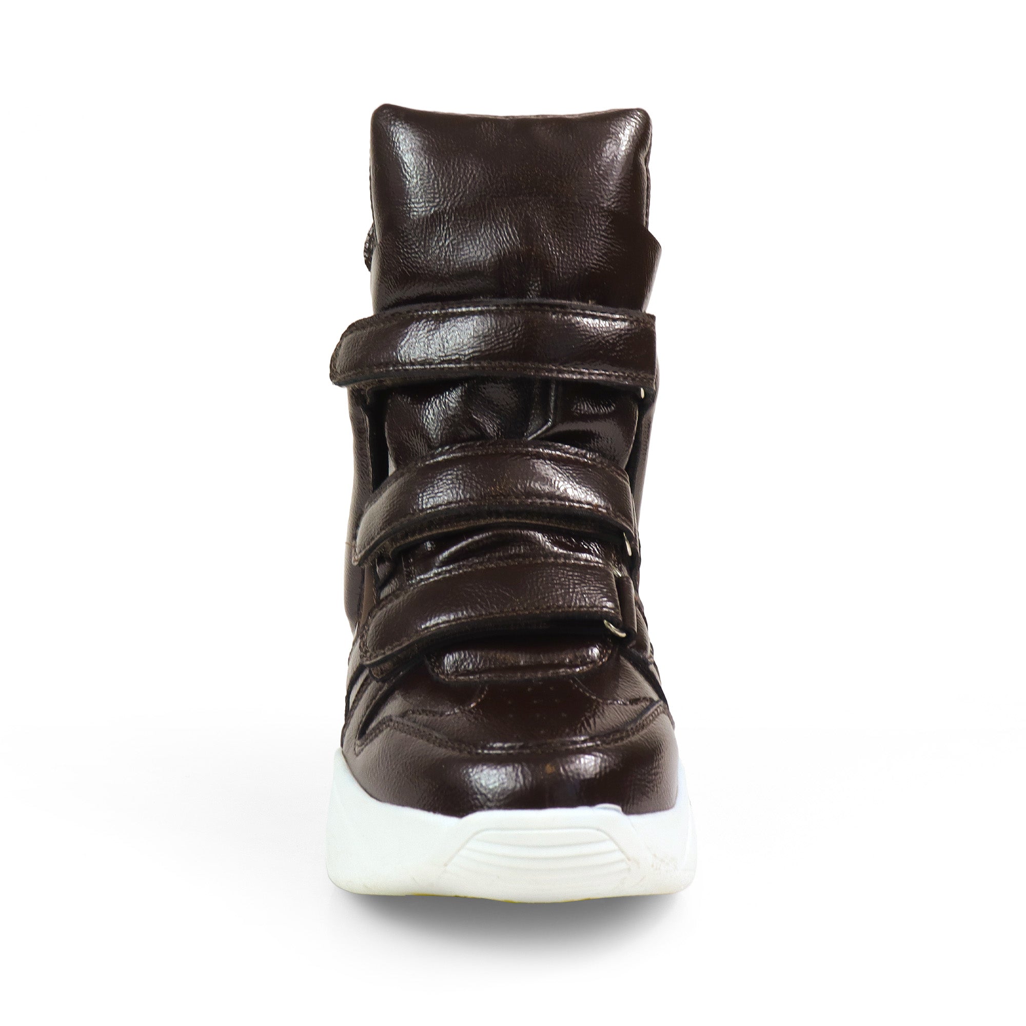MARANTO-3 SPORTY SNEAKER WEDGE CHOCOLATE