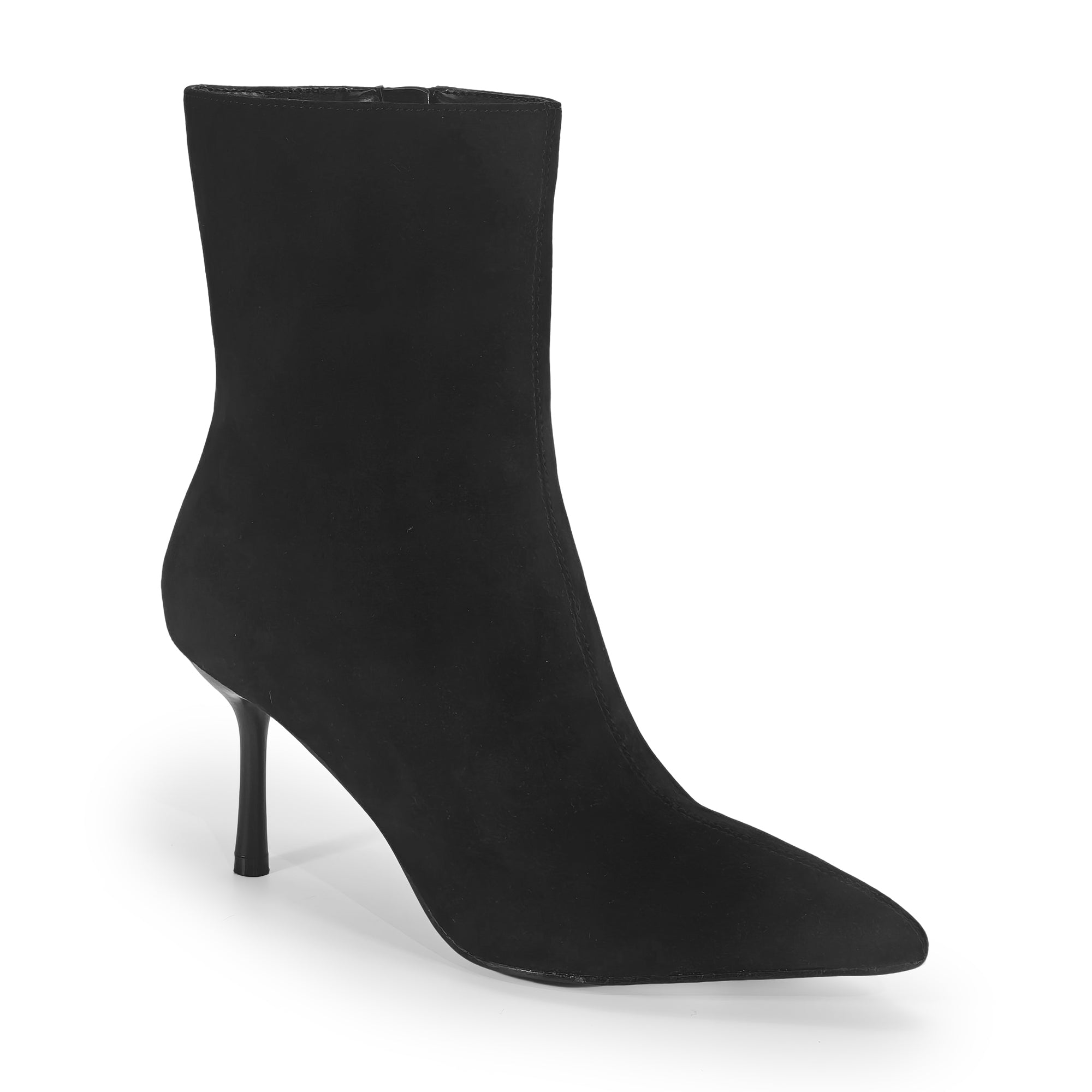 MARIANNE-1 POINTED TOE BOOTIES BLACK