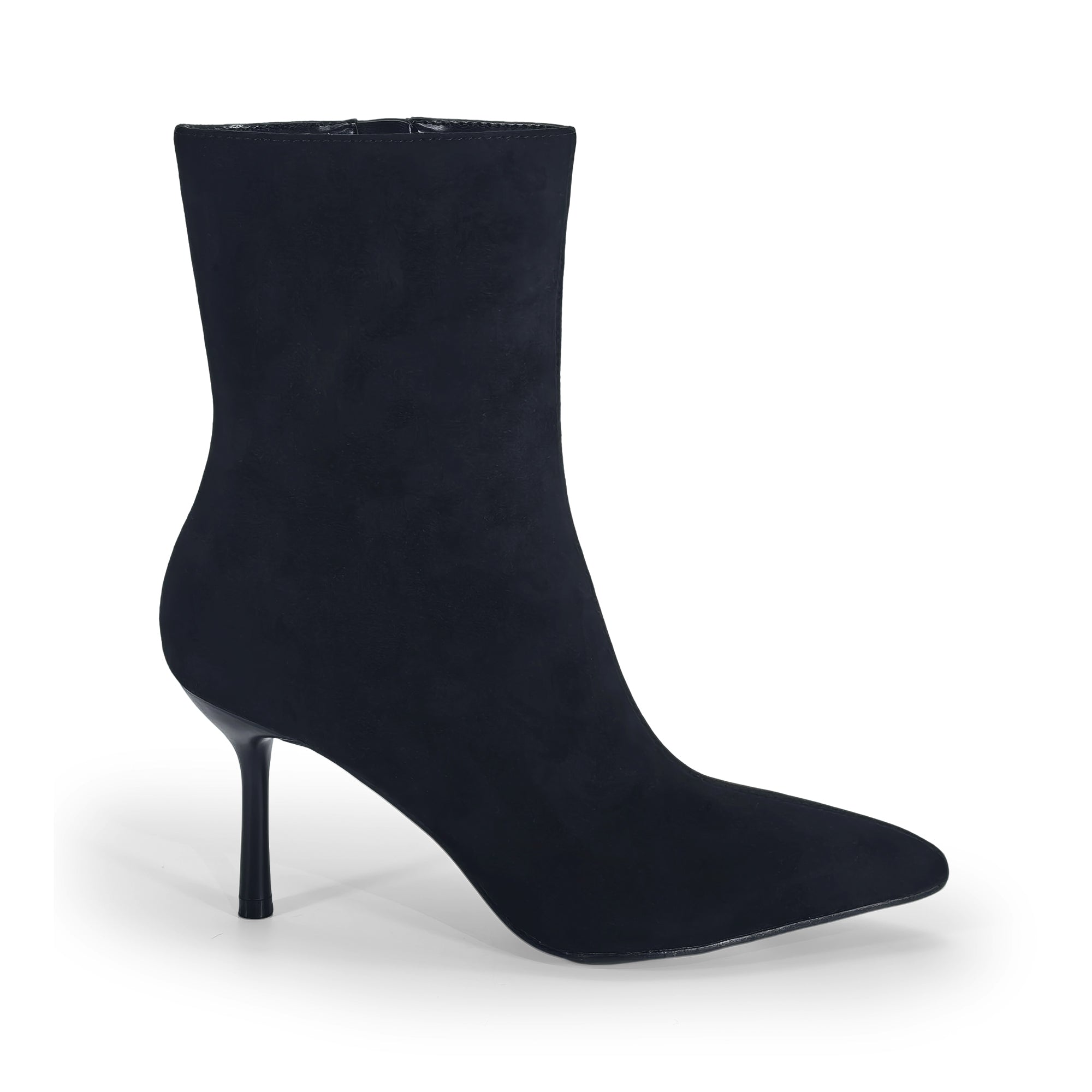 MARIANNE-1 POINTED TOE BOOTIES BLACK