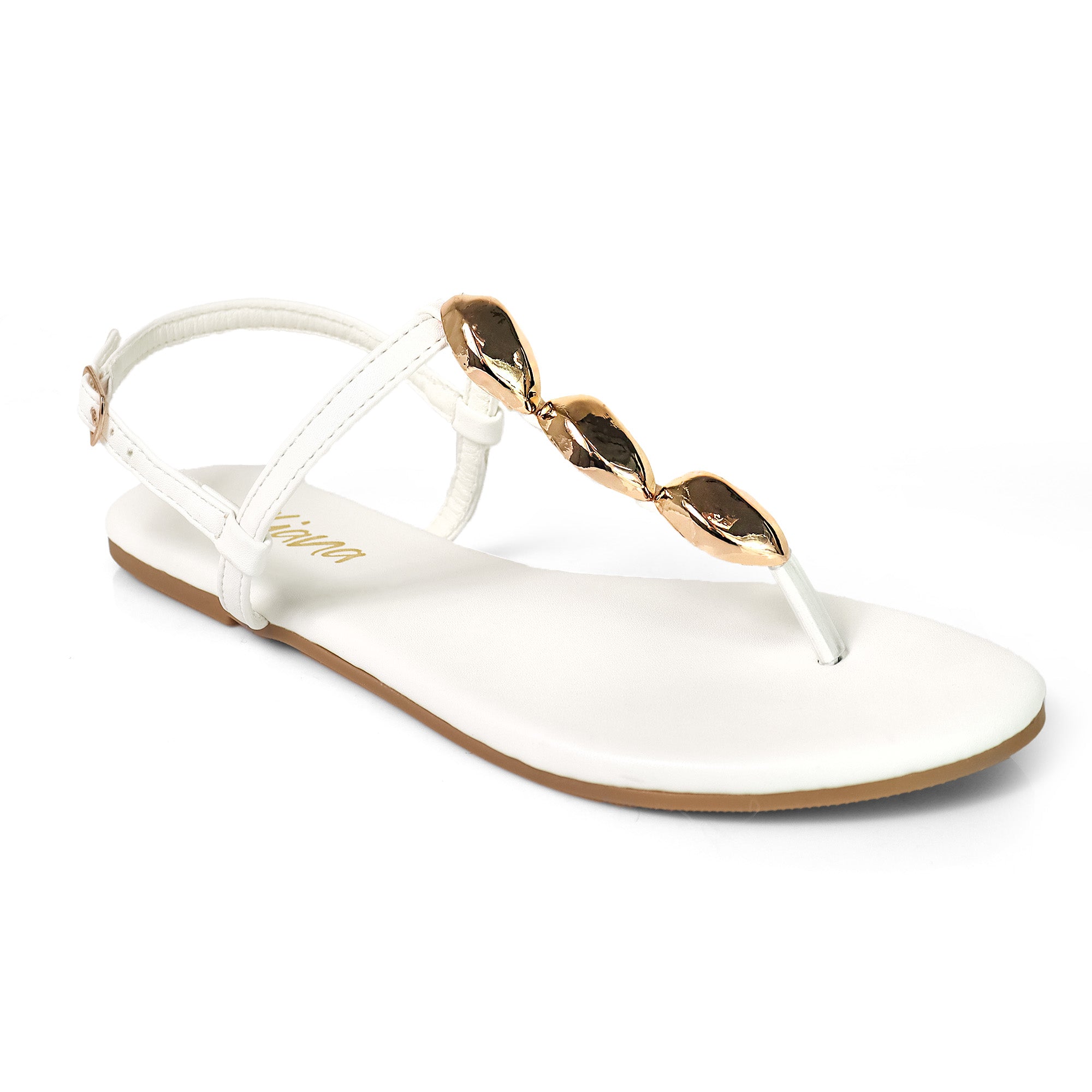 MARLO-221 CLASSIC THONG SANDAL WHITE