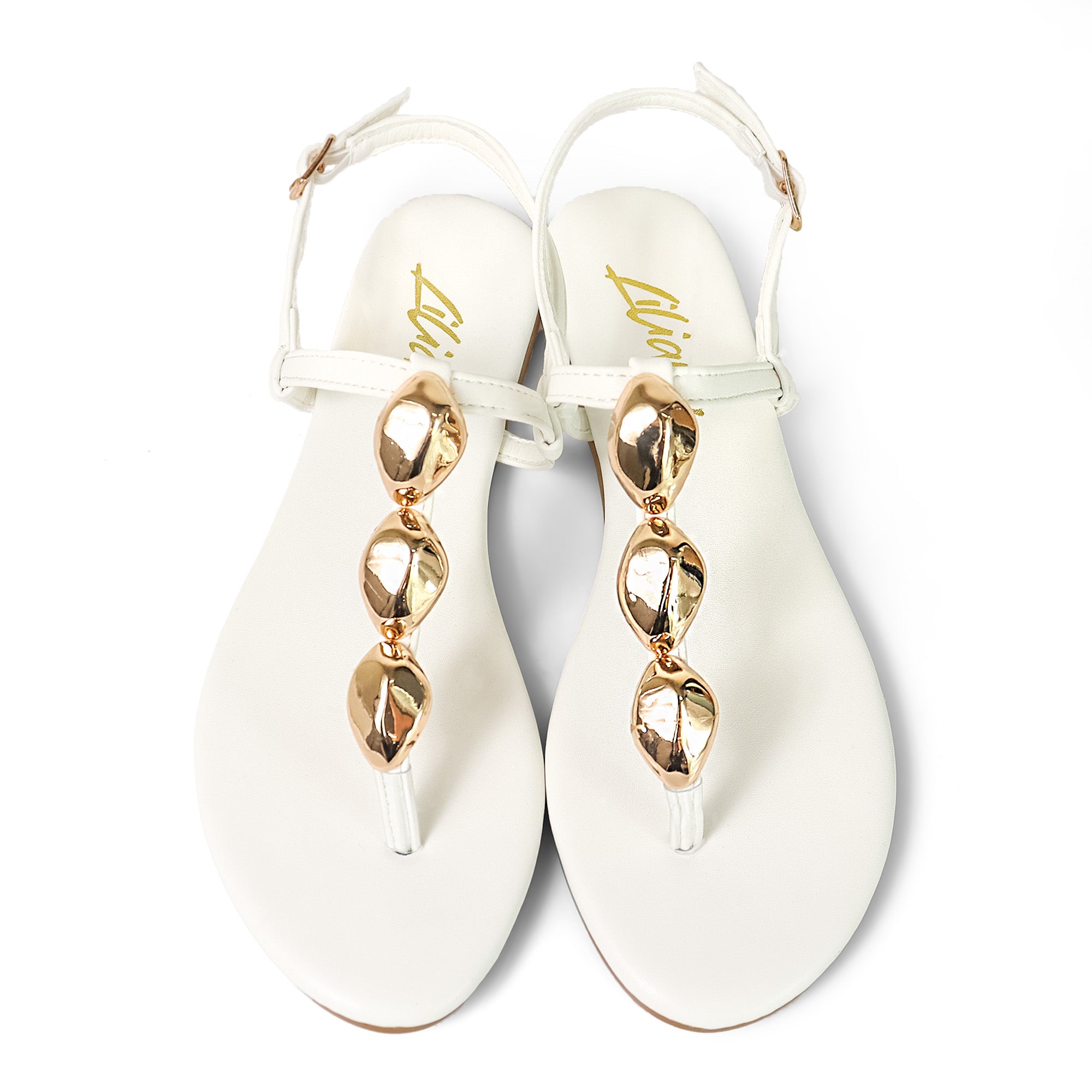 MARLO-221 CLASSIC THONG SANDAL WHITE