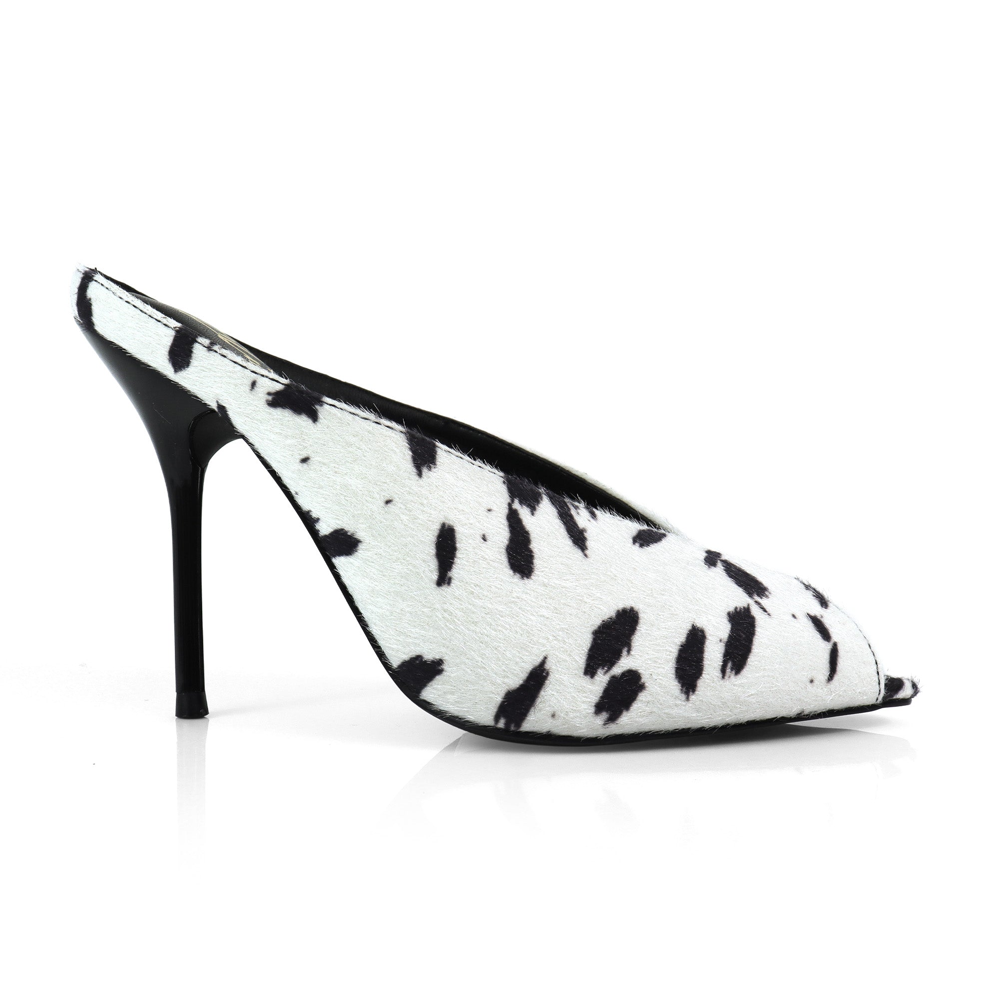 MILAN-1 PEEP TOE ANKLE STRAP HEEL WHITE MULTI