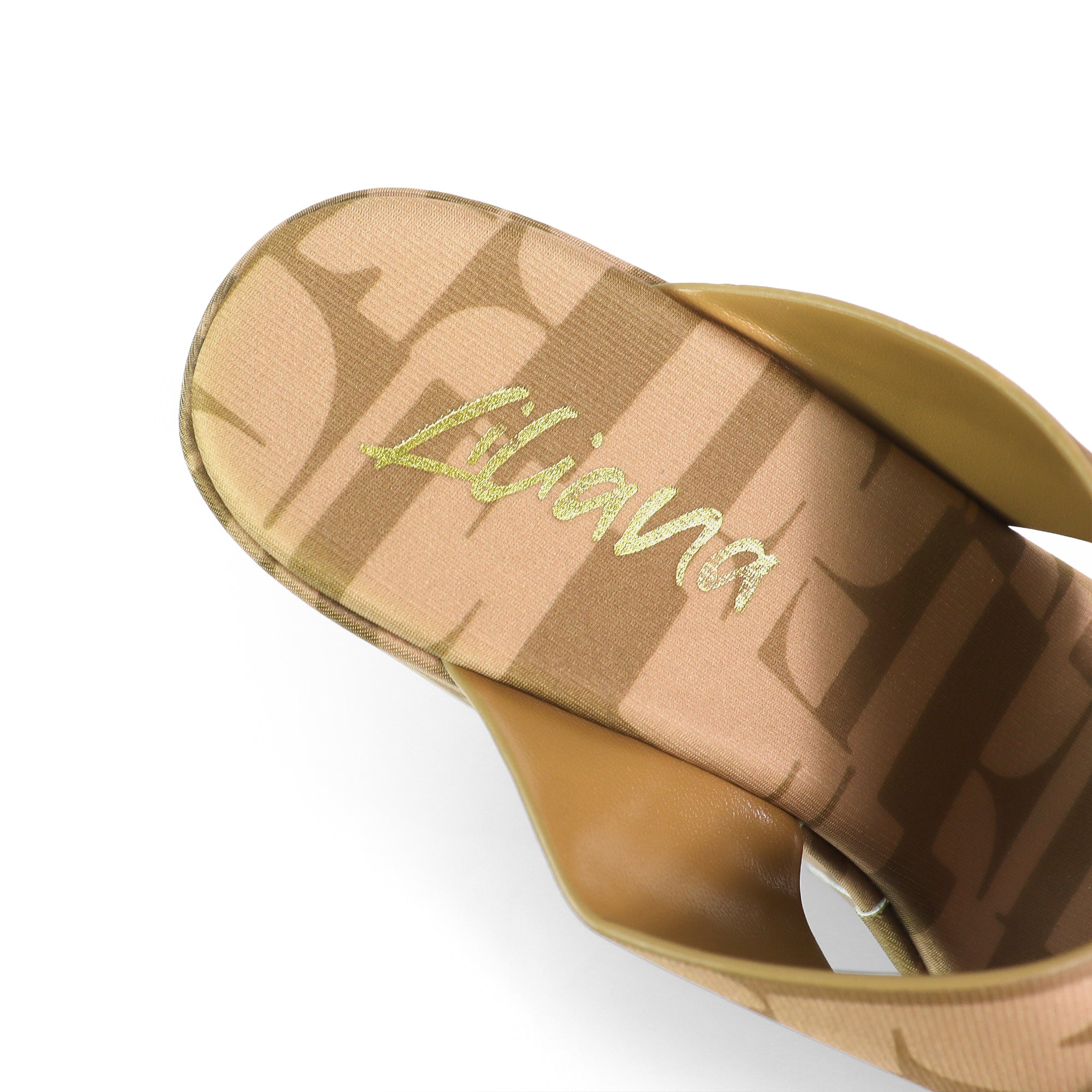MIO-2 CRISS CROSS CORK WEDGE TAN MULTIPLE
