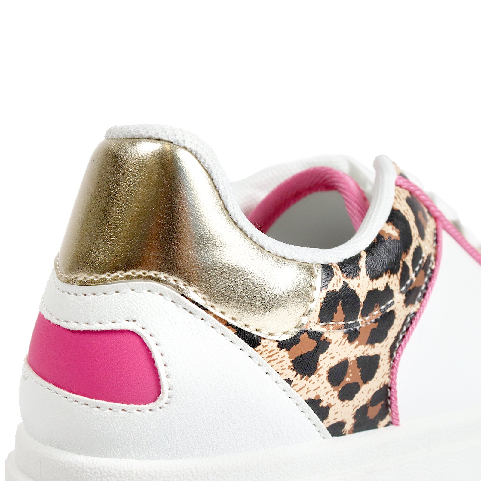 MIRAGE-2 THICK SOLE RETRO MATEL EFFECT SNEAKER LEOPARD