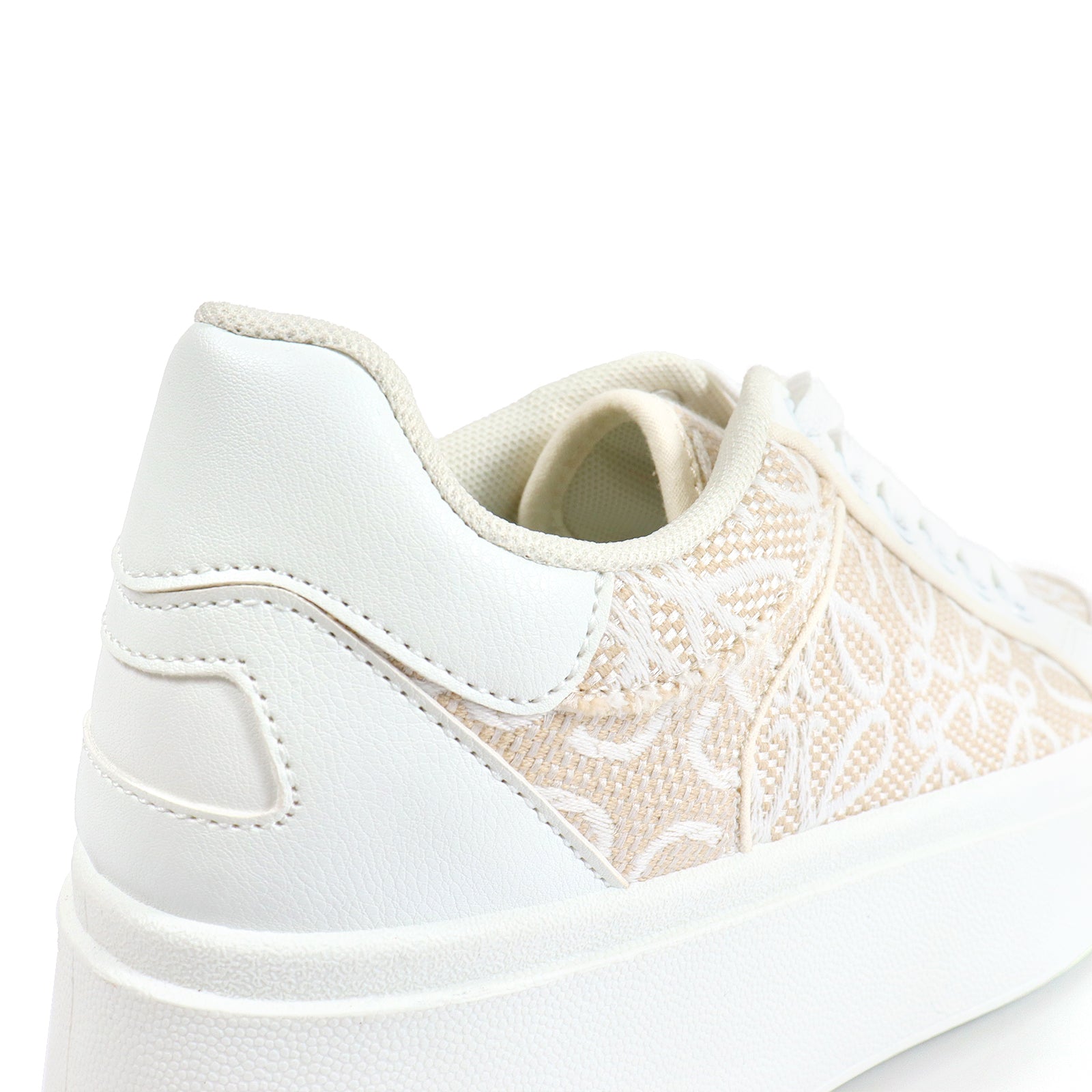 MIRAGE-2 THICK SOLE RETRO MATEL EFFECT SNEAKER MONOGRAM