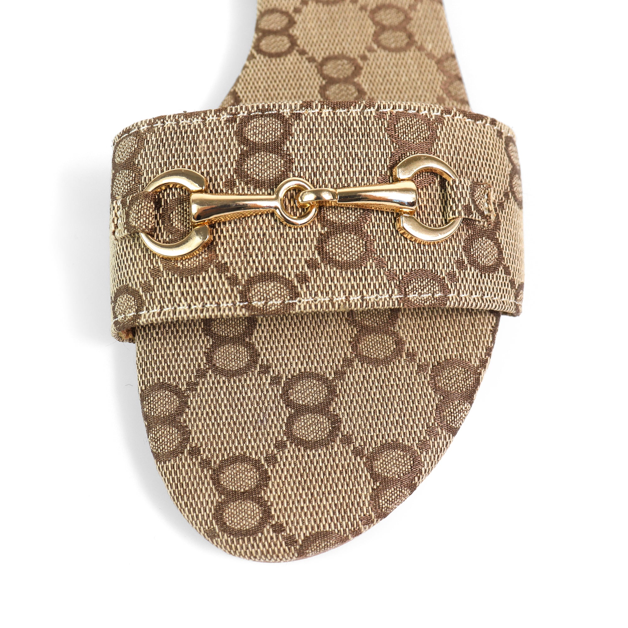 ODELA-1 HORSEBIT SANDAL SLIDE MONOGRAM