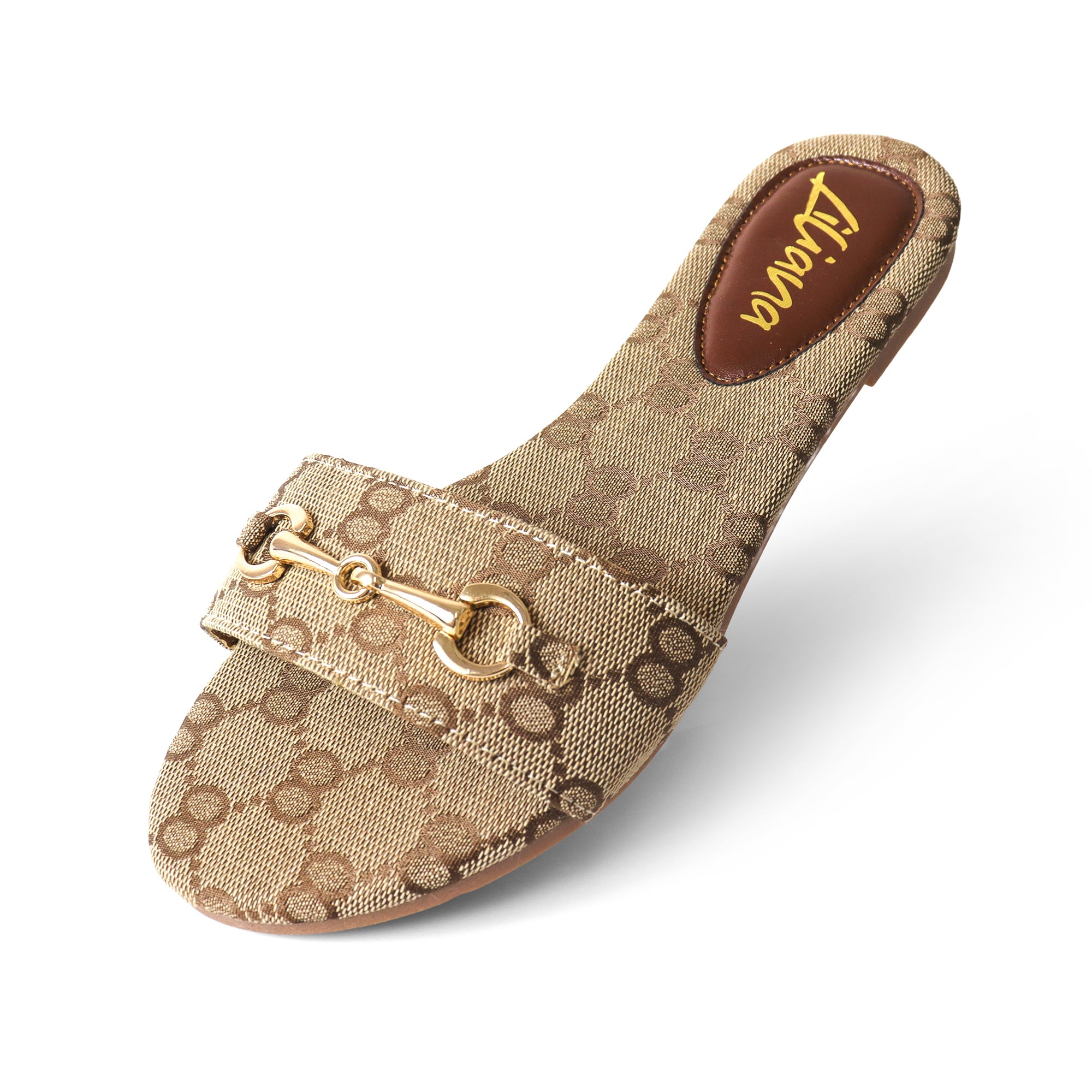 ODELA-1 HORSEBIT SANDAL SLIDE MONOGRAM